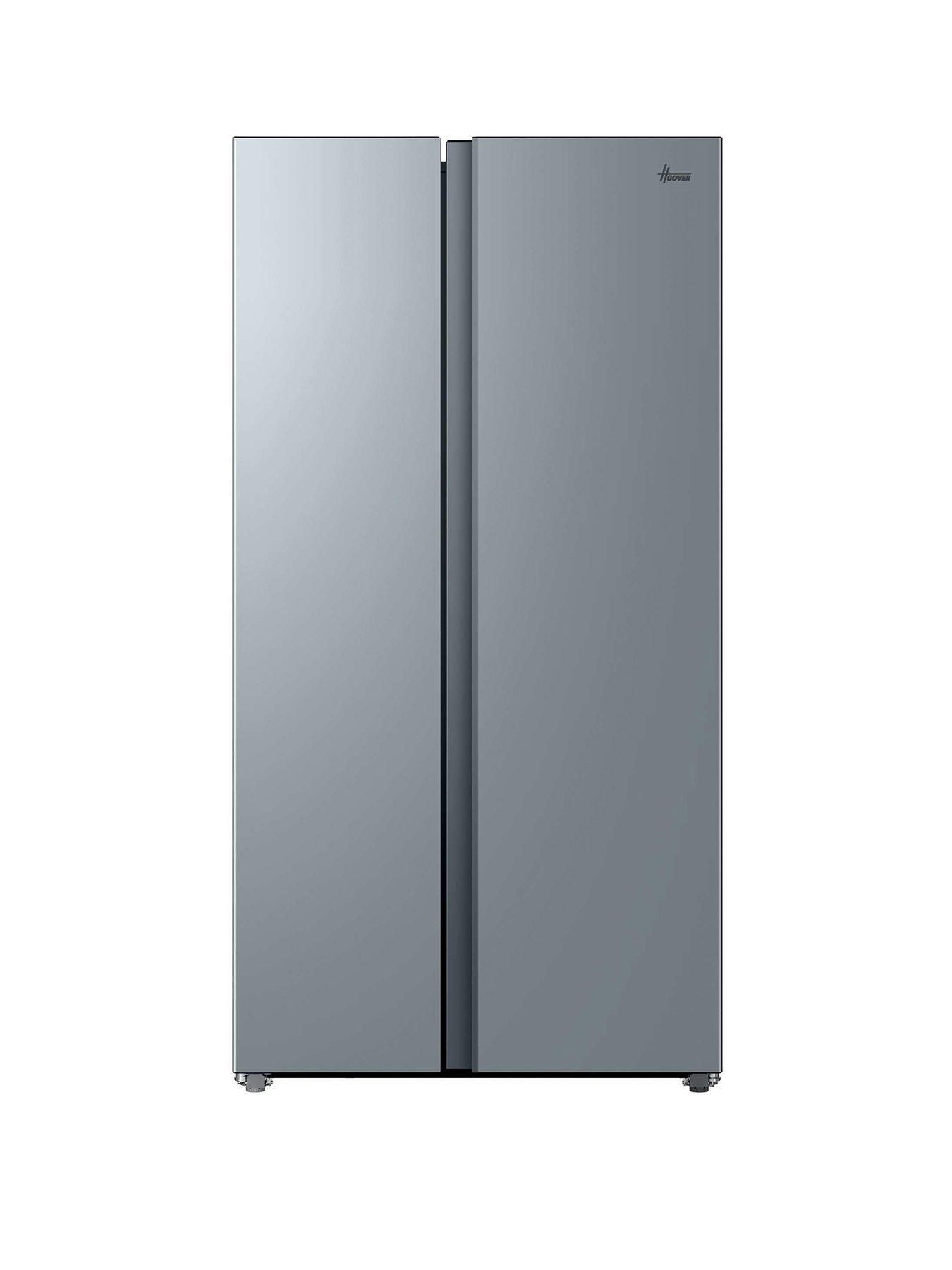 Hoover H-FRIDGE 700 MAXI HONSQ2T918EXK Total No Frost American Fridge Freezer, Inox, E Rated