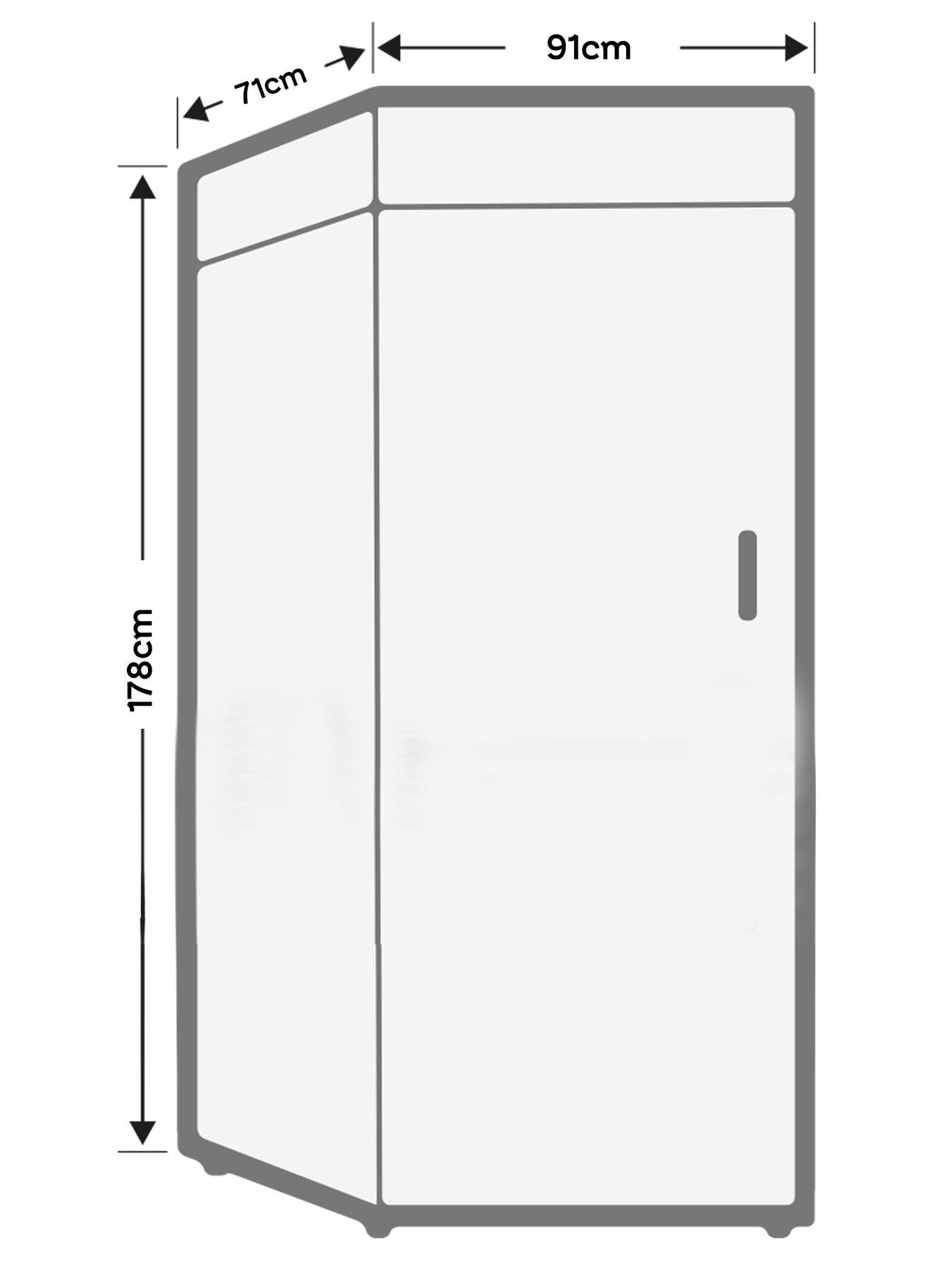 Image 7 of 7 of Hoover HOSS3T918EIXK Non-Plumbed Water &amp; Ice American Fridge Freezer - Inox - E Rated
