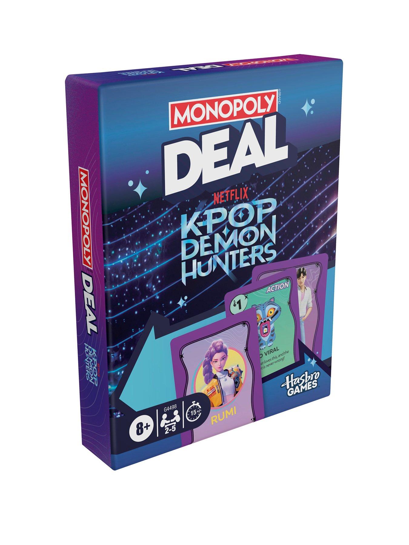 Image 1 of 7 of Monopoly KPOP Demon Hunters Monopoly Deal