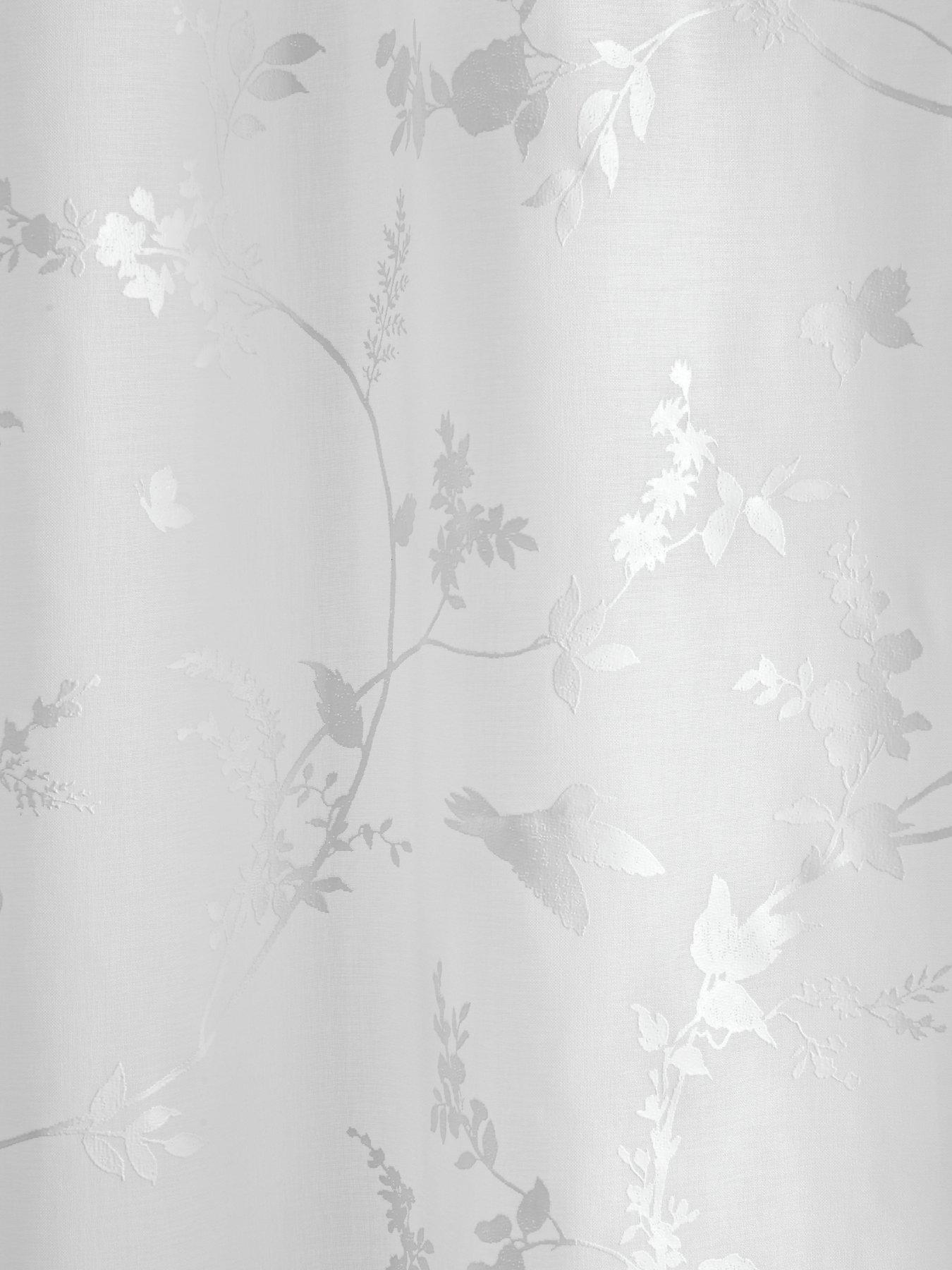 Image 2 of 3 of Dreams & Drapes Darnley Floral Print Voile Panel