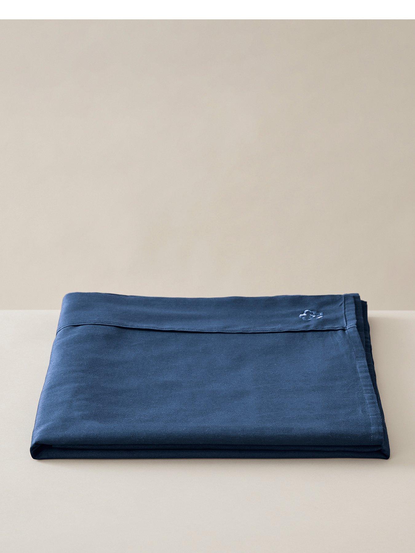 Image 2 of 4 of Ted Baker Plain Dye 100% Cotton Flat Sheet