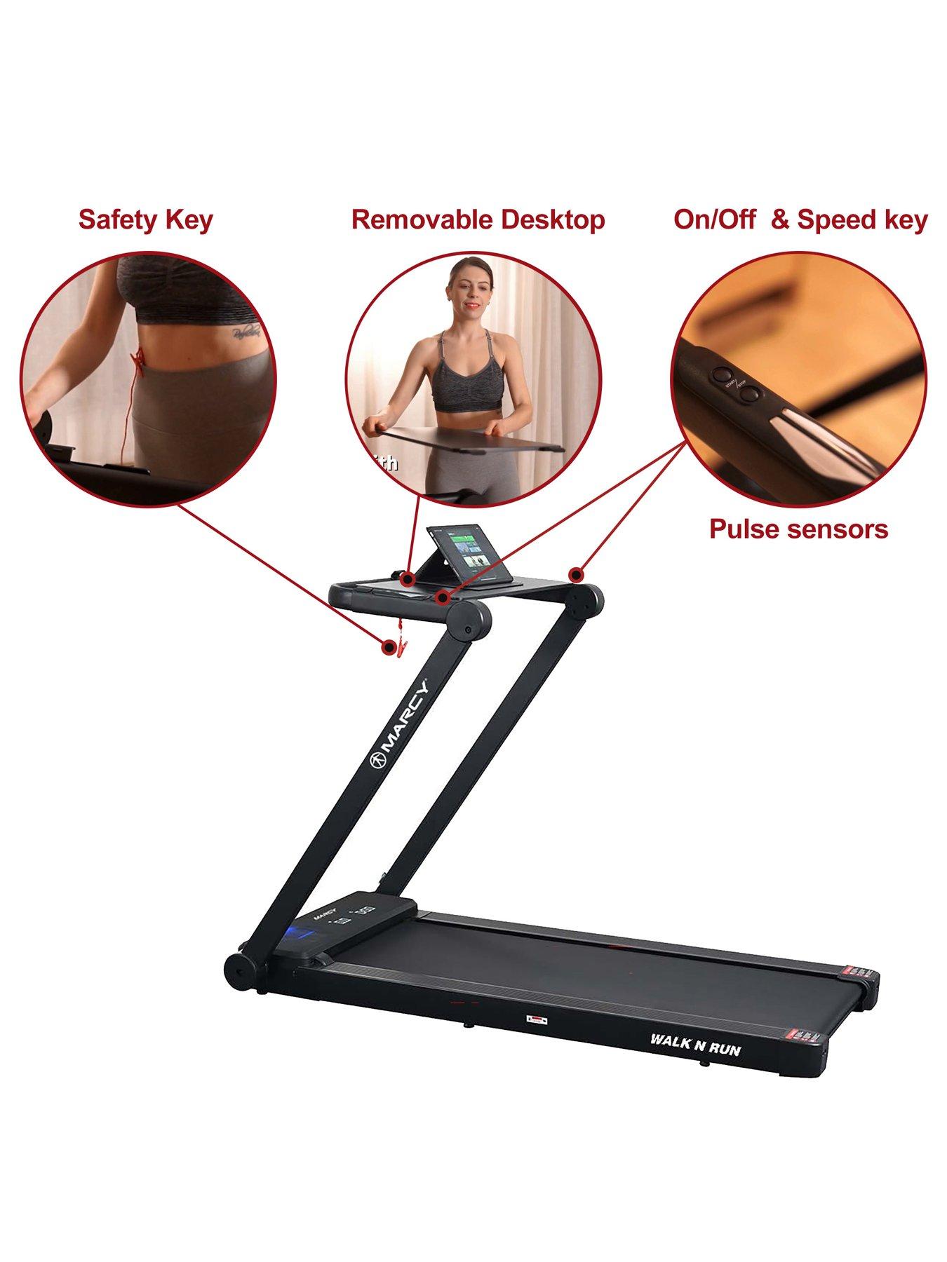 Image 3 of 8 of Marcy Walk N Run Walking Pad Treadmill