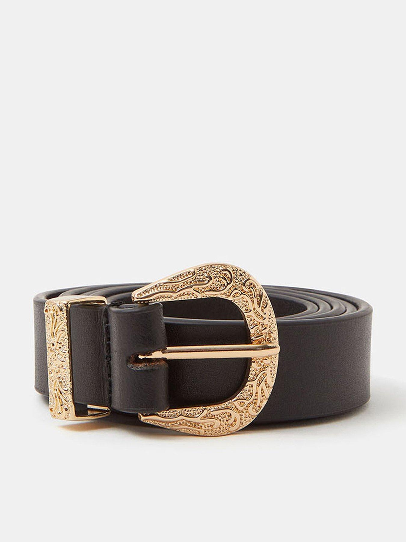 accessorize-leather-western-buckle-belt-black