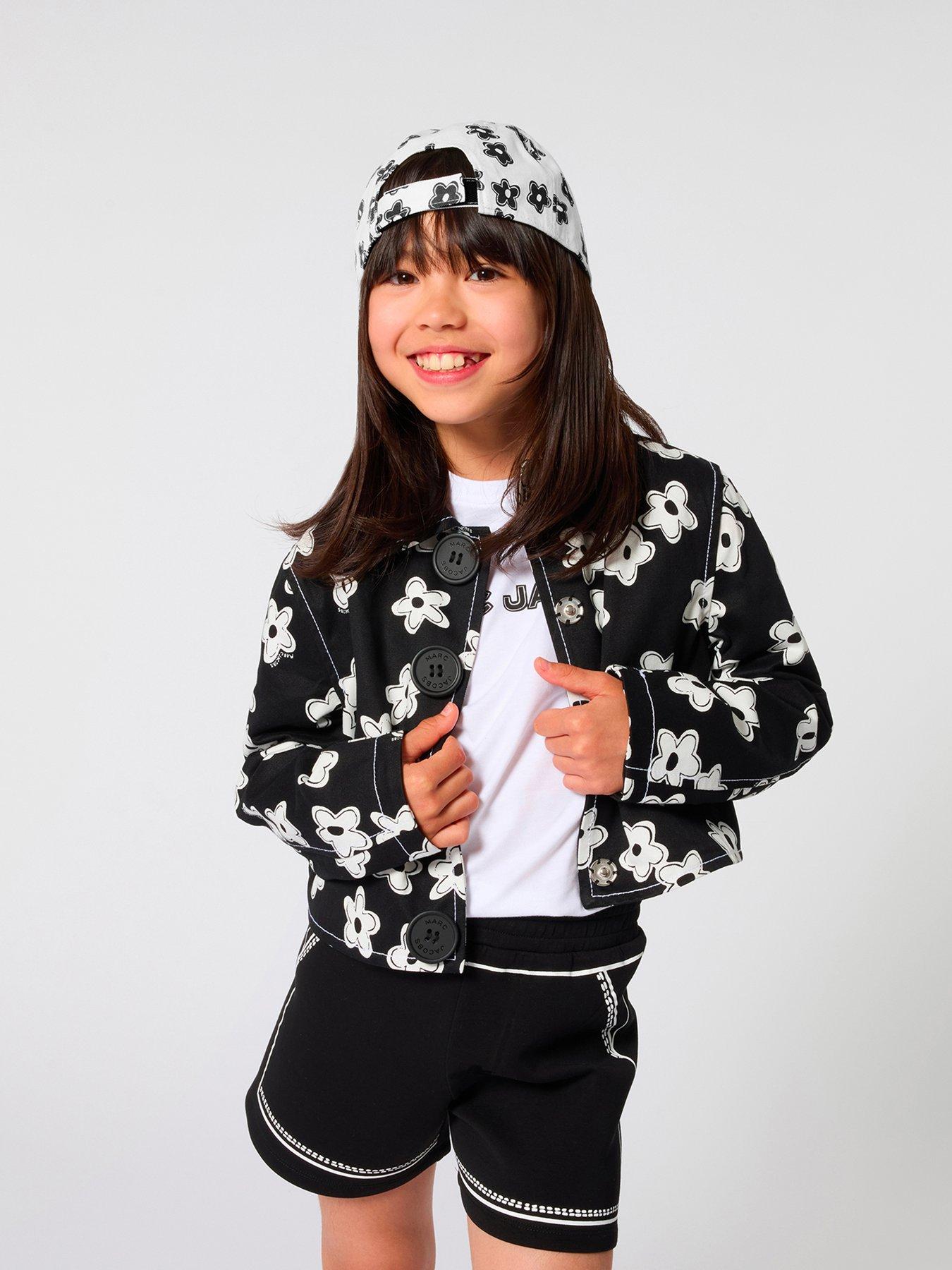 MARC JACOBS Girls Daisy Denim Jacket - Black