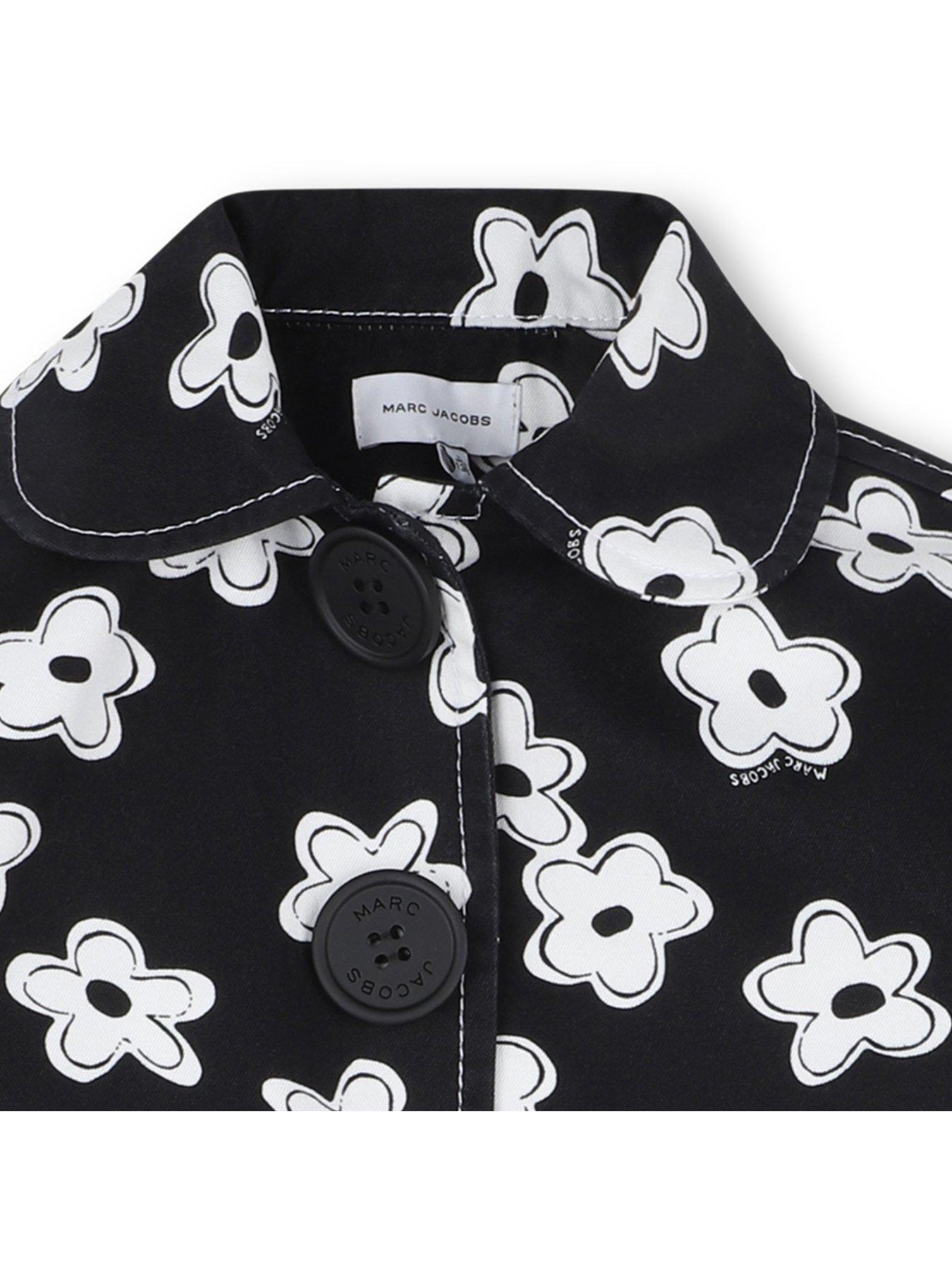 Image 4 of 4 of MARC JACOBS Girls Daisy Denim Jacket - Black
