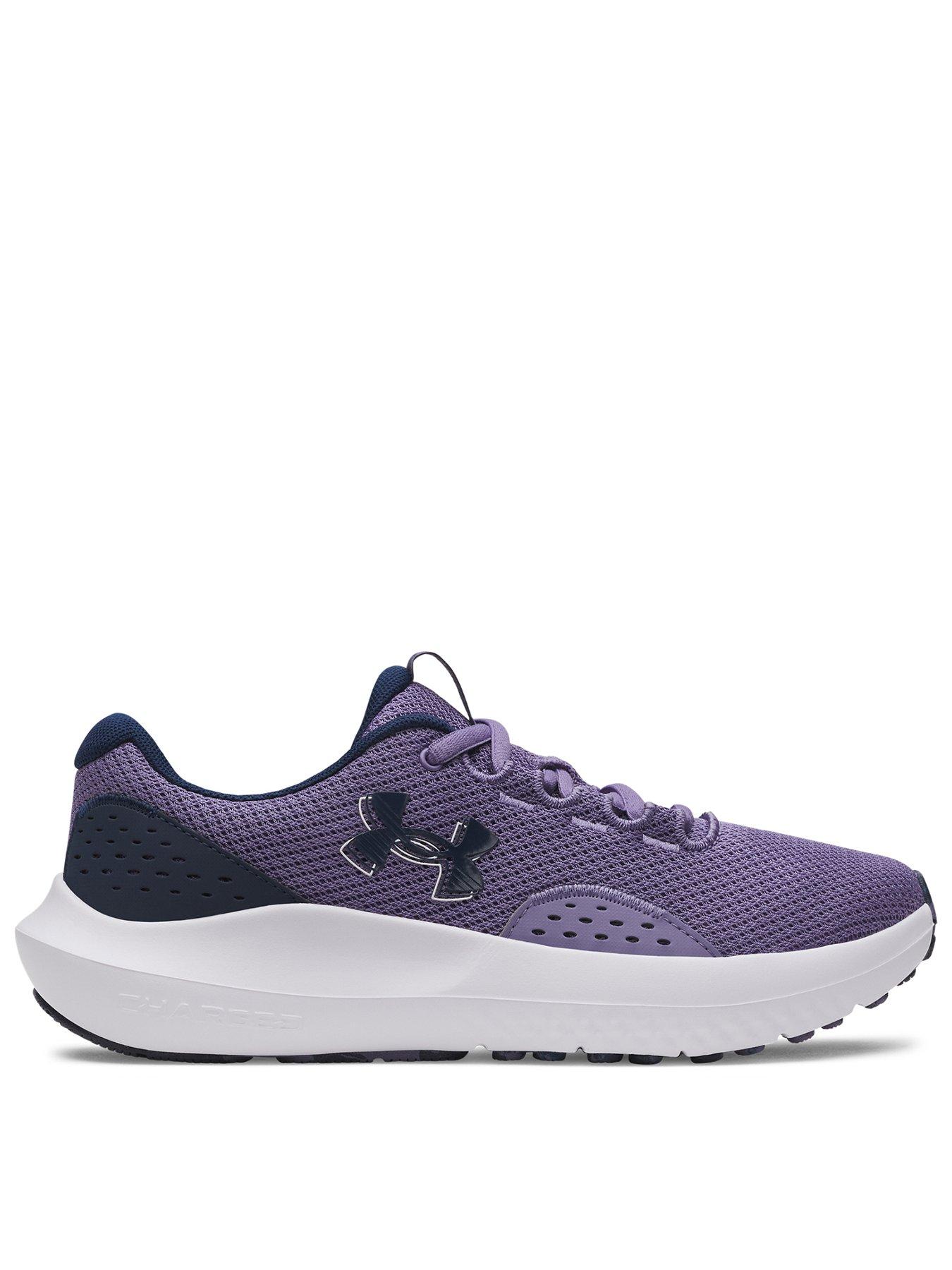 UNDER ARMOUR Womens Running Surge Trainers - Purple