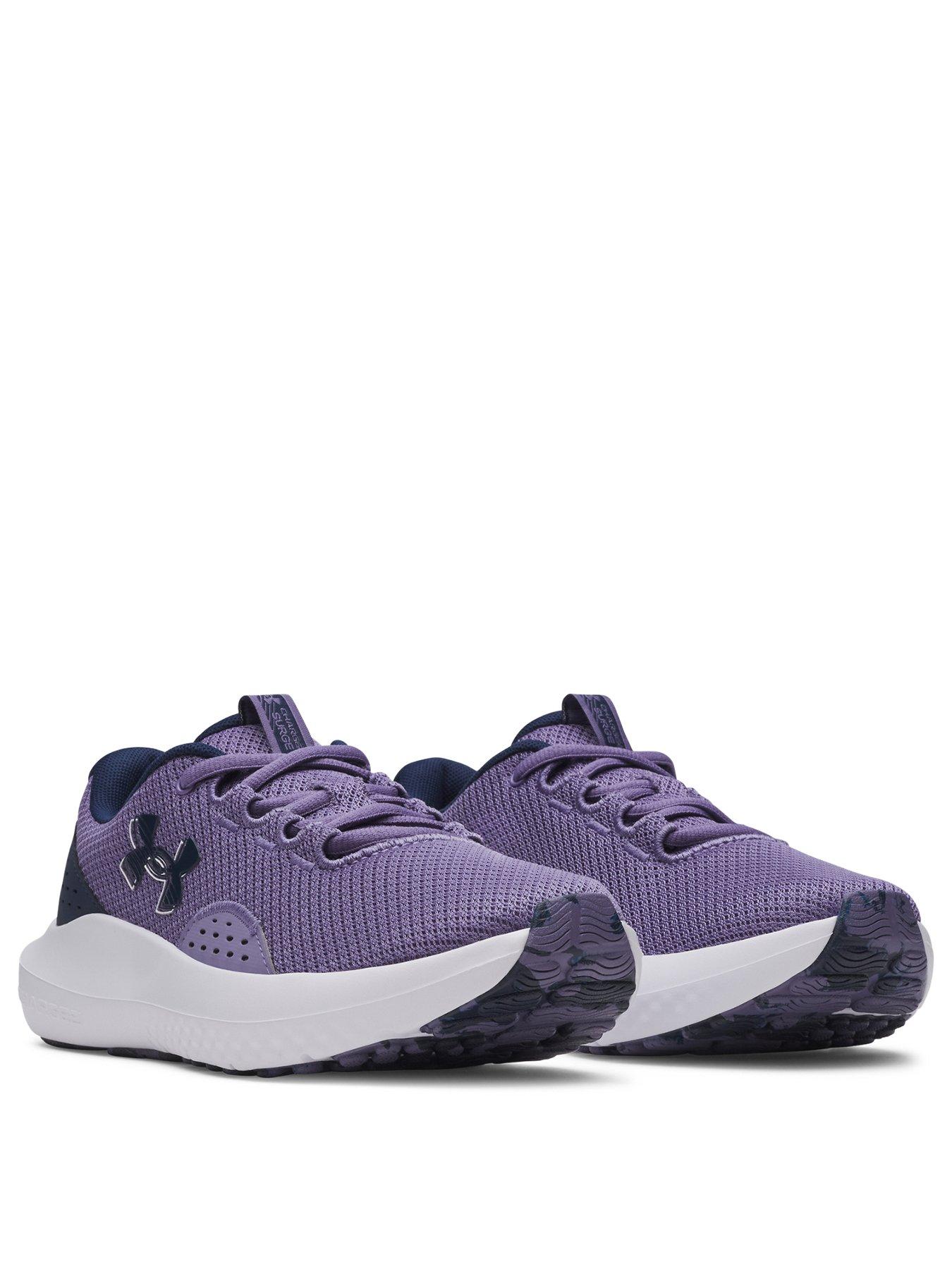 Image 2 of 5 of UNDER ARMOUR Womens Running Surge Trainers - Purple