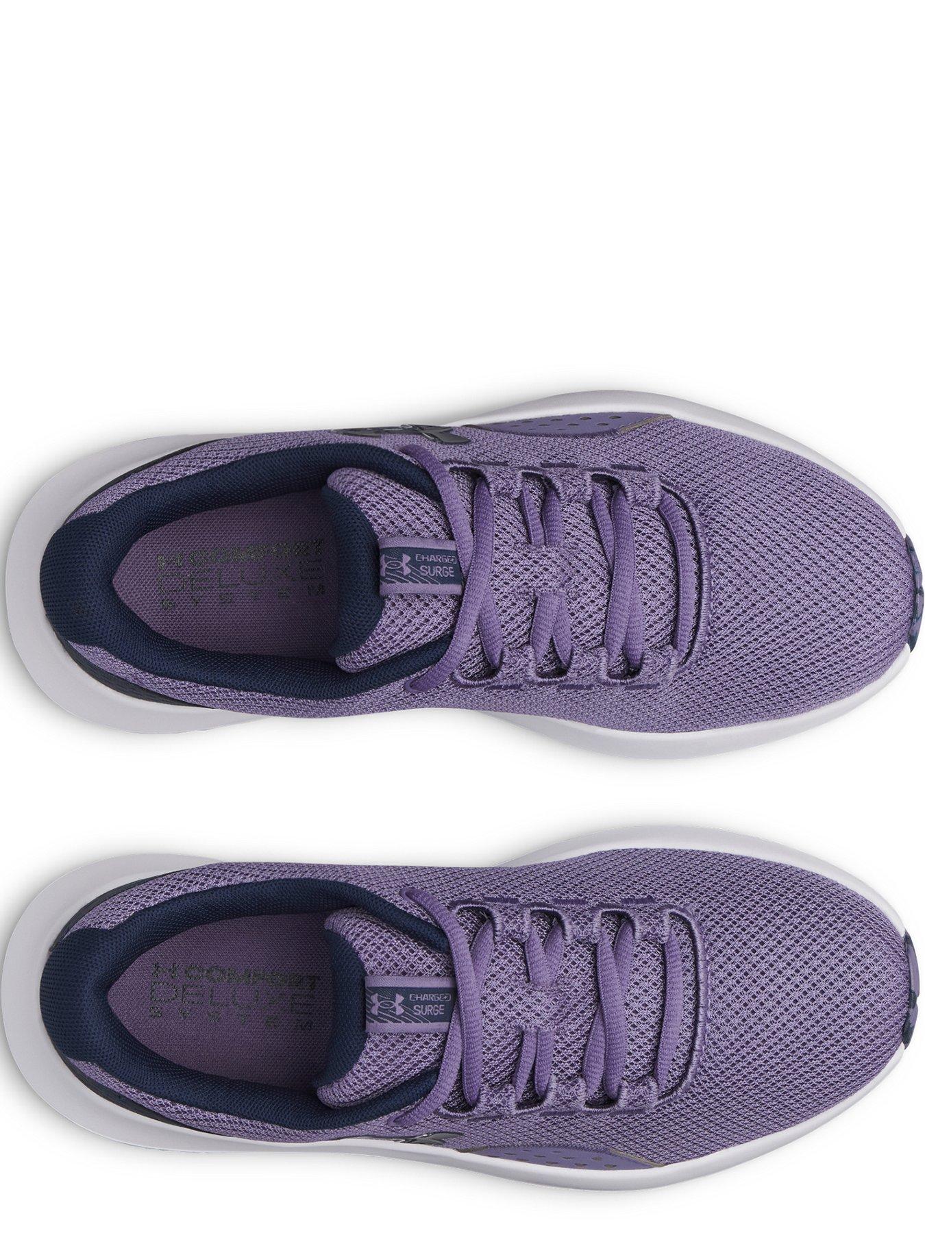 Image 3 of 5 of UNDER ARMOUR Womens Running Surge Trainers - Purple
