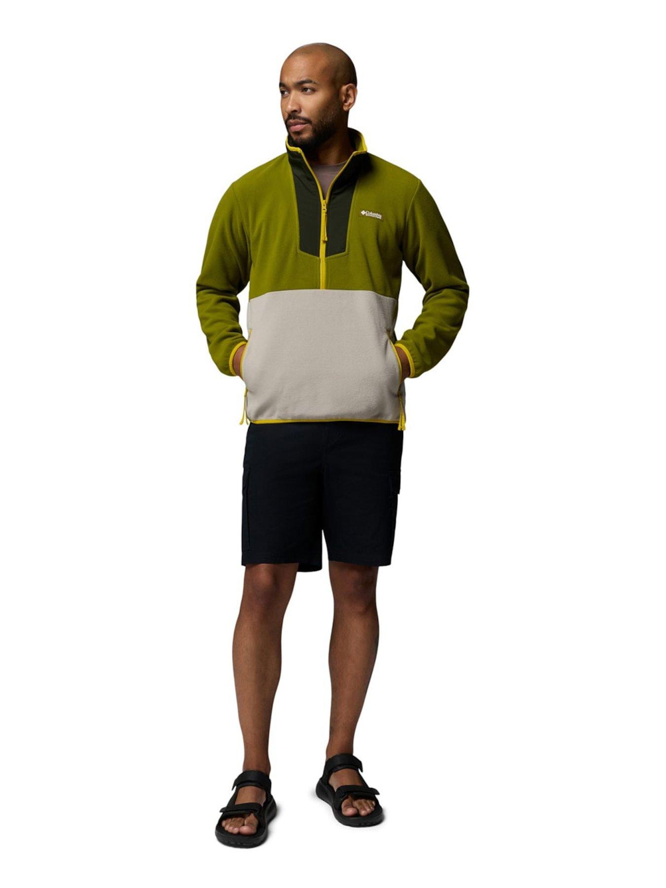 Image 3 of 5 of Columbia Mens Sequoia Grove Half Zip Fleece - Green