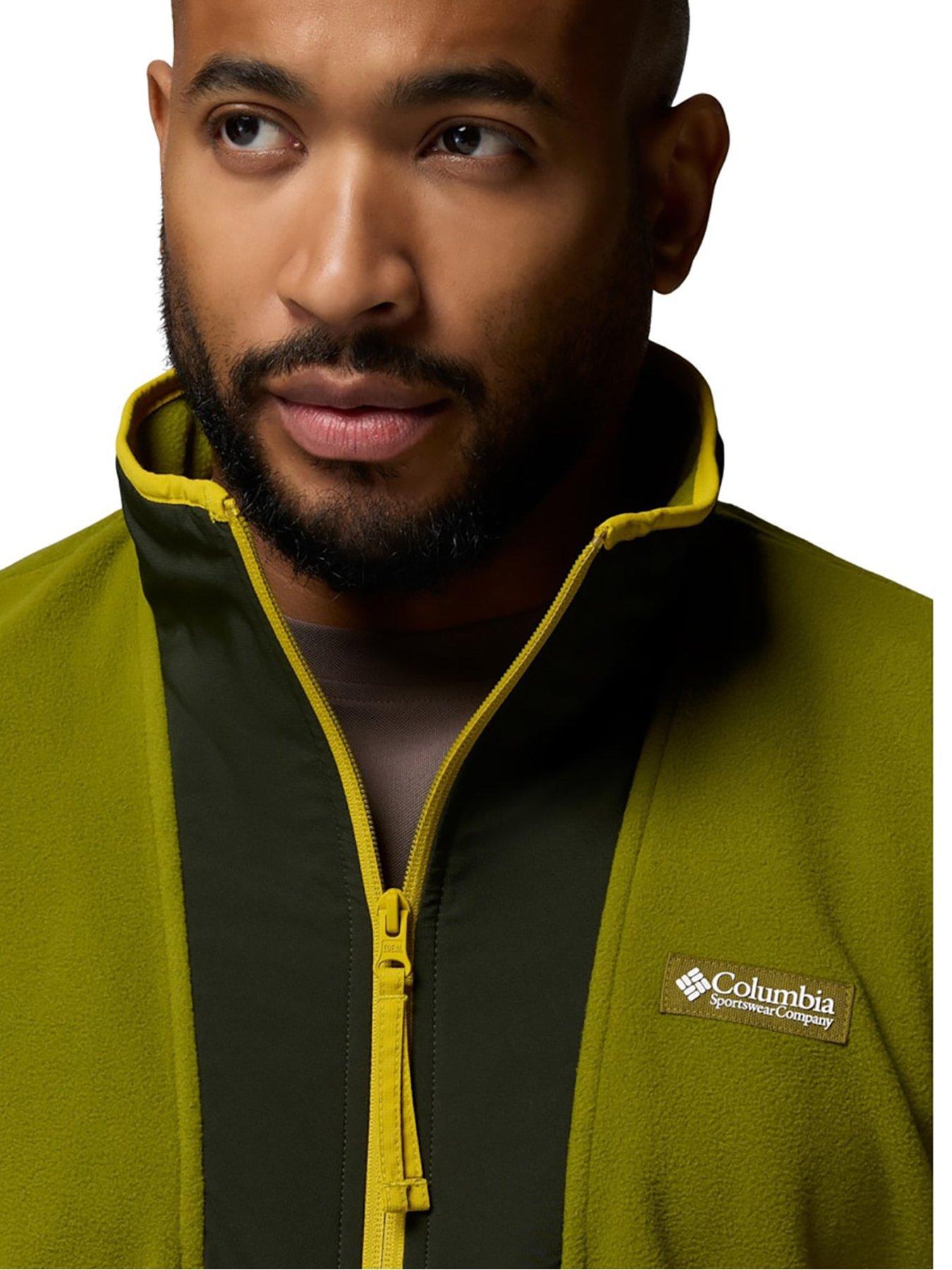 Image 4 of 5 of Columbia Mens Sequoia Grove Half Zip Fleece - Green