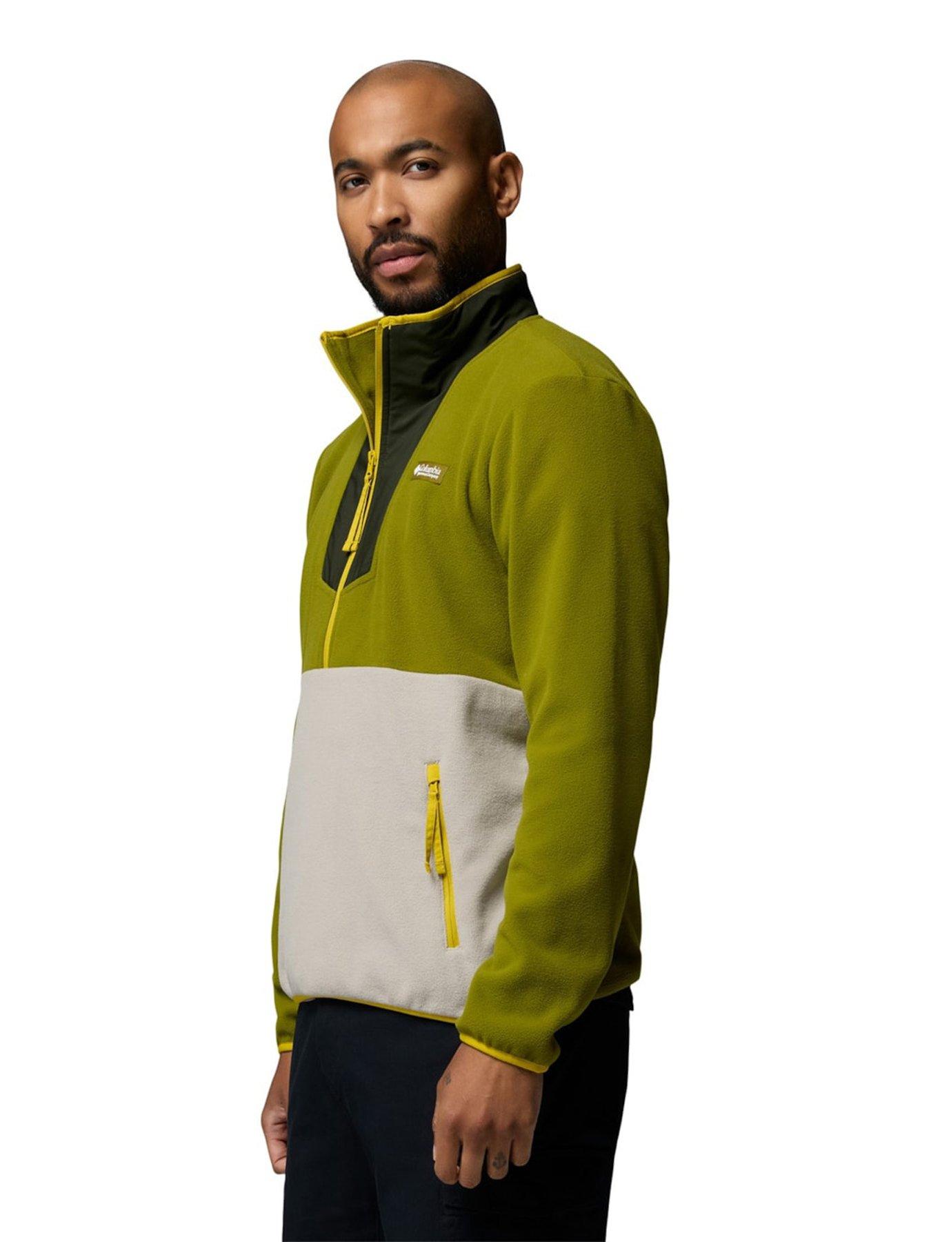 Image 5 of 5 of Columbia Mens Sequoia Grove Half Zip Fleece - Green