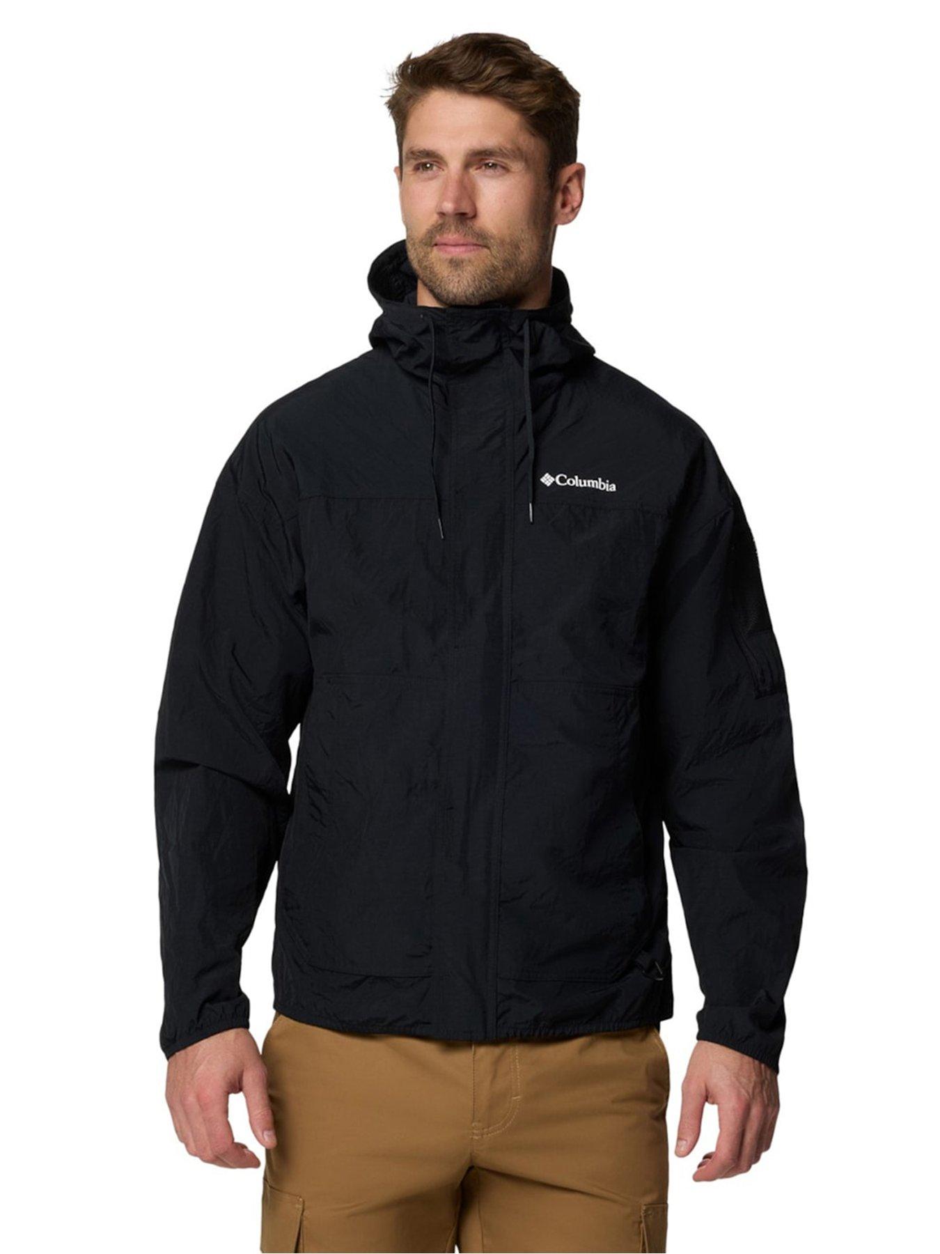 Helly Hansen Mens Challenger Full Zip Windbreaker - Black