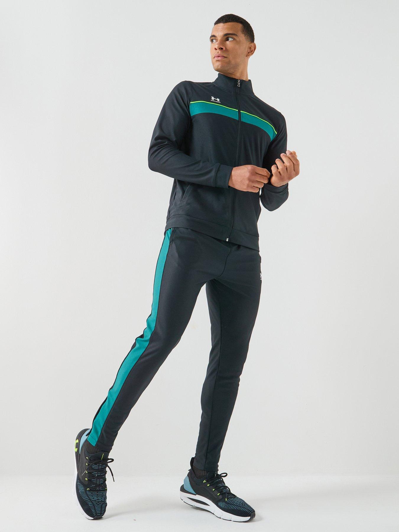 UNDER ARMOUR Mens Football Challenger Tracksuit, Black, Size Xl, Men