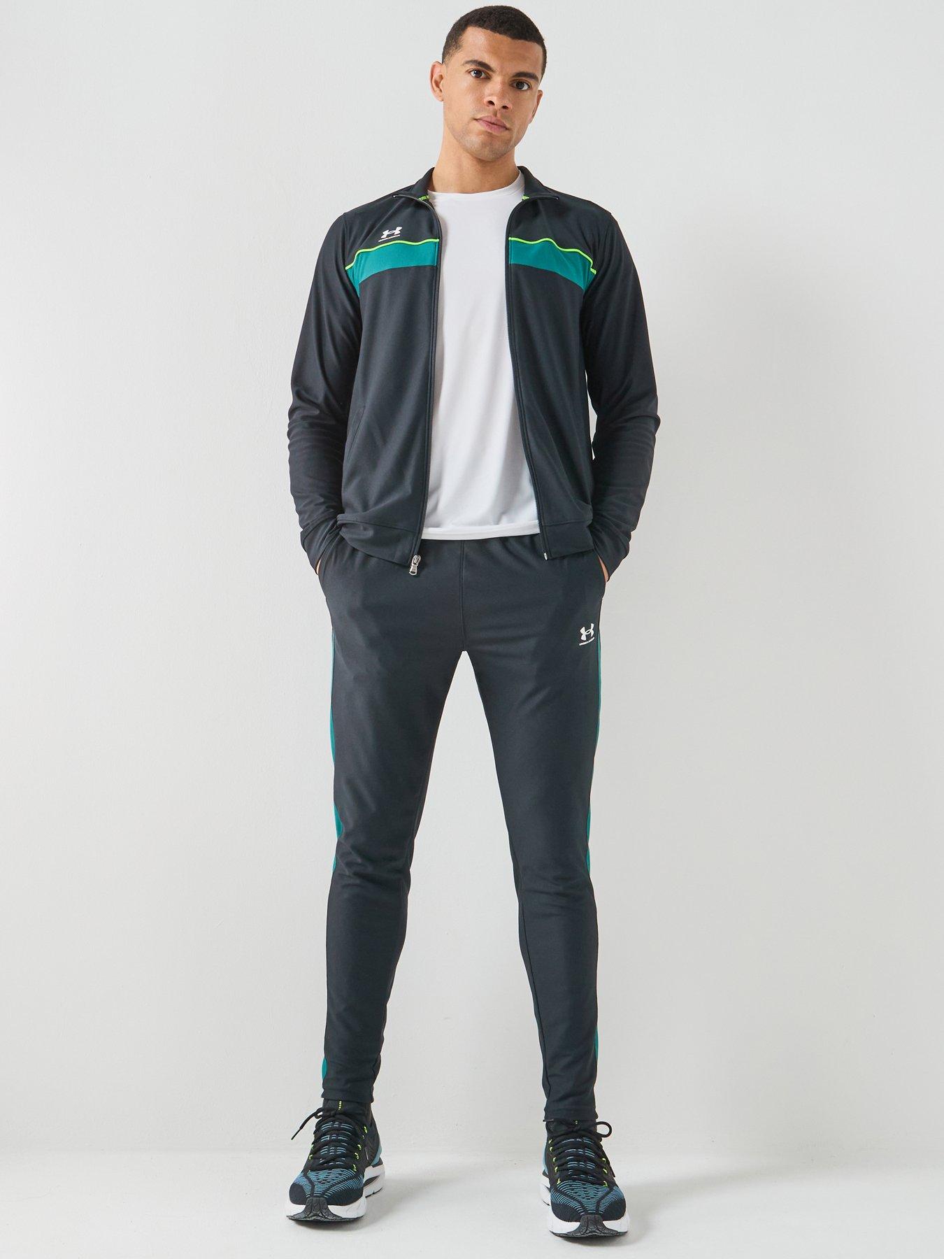 Image 3 of 6 of UNDER ARMOUR Mens Football Challenger Tracksuit - Black