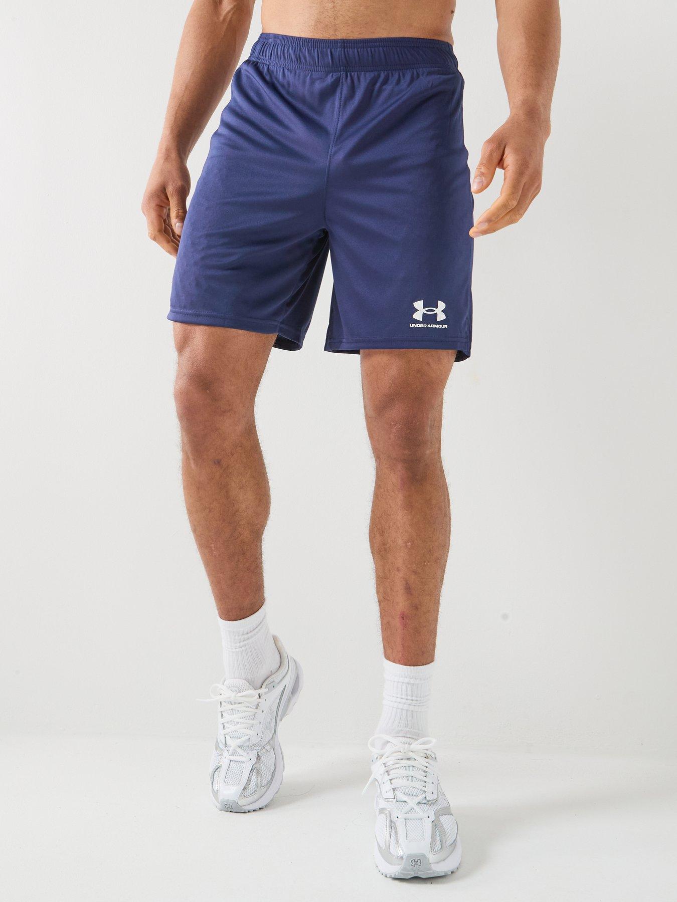 Under Armour Mens Football Challenger Short - Navy