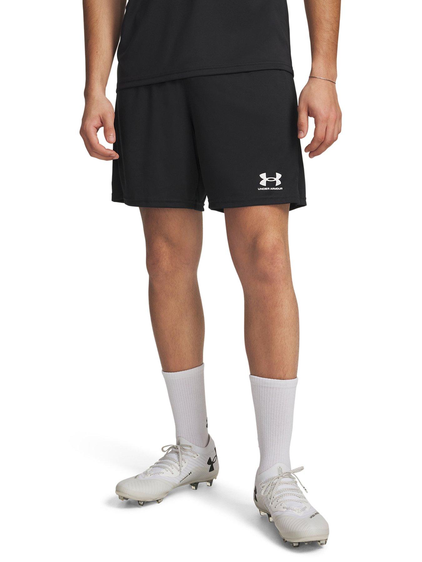 UNDER ARMOUR Mens Football Challenger Short, Black, Size Xl, Men