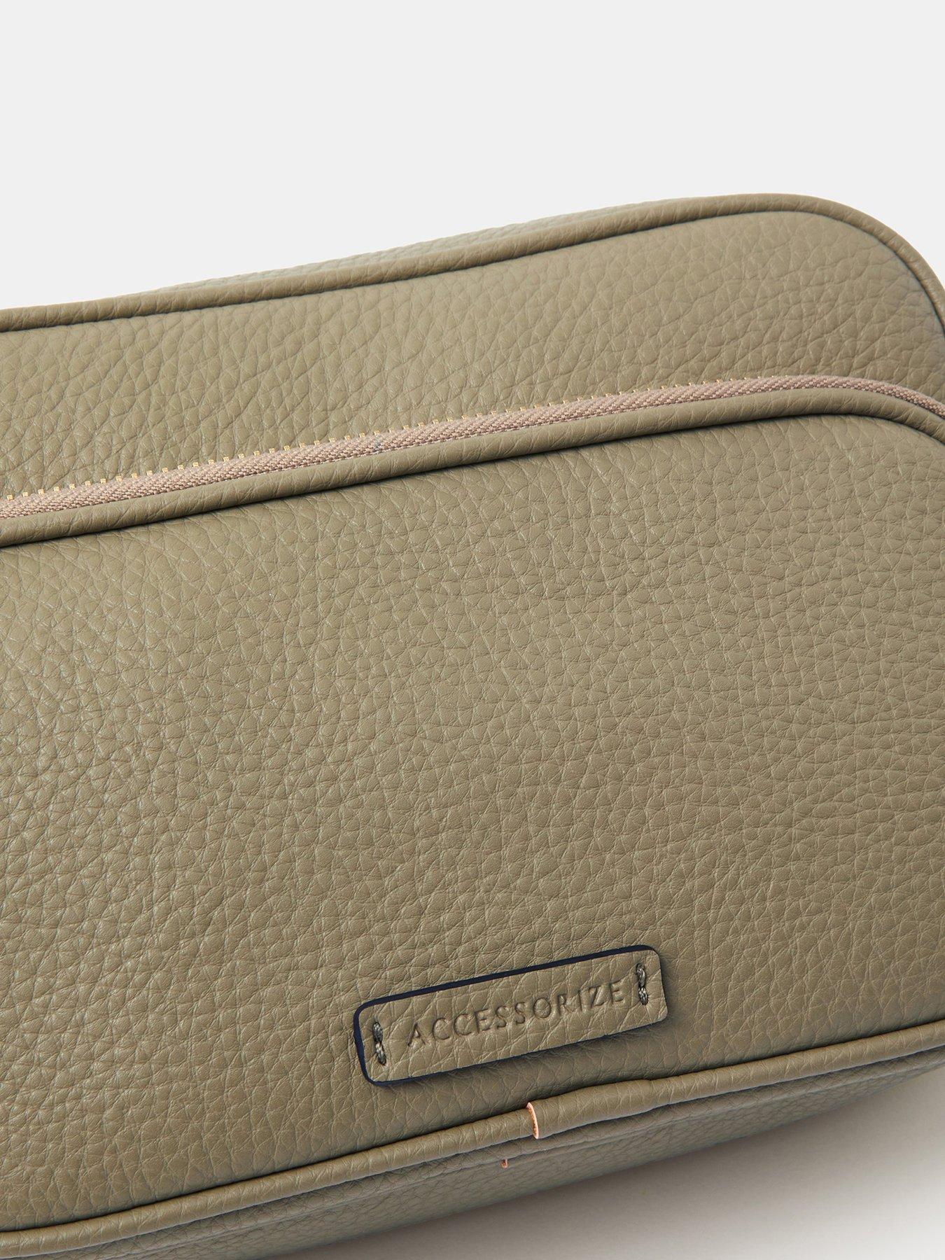 Image 3 of 5 of Accessorize Double Zip Camera Bag - Green