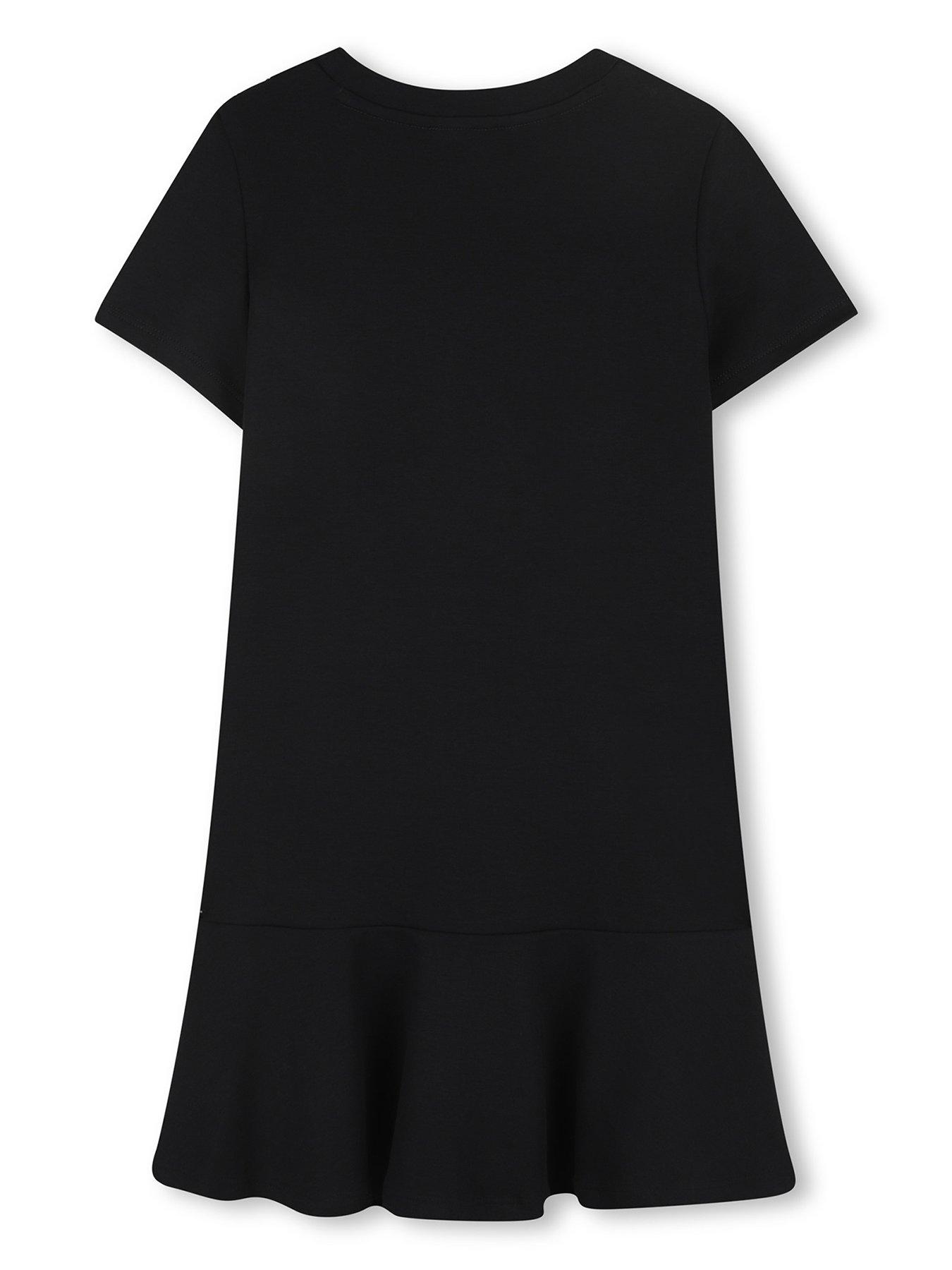 Image 2 of 3 of MARC JACOBS Girls Snapshot Bag Dress - Black