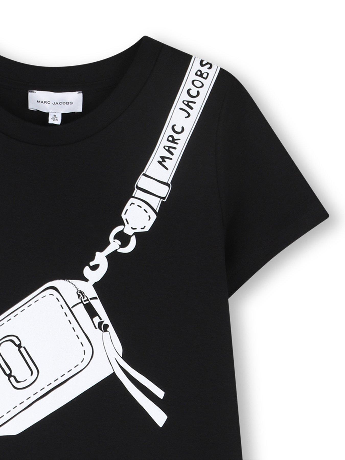 Image 3 of 3 of MARC JACOBS Girls Snapshot Bag Dress - Black