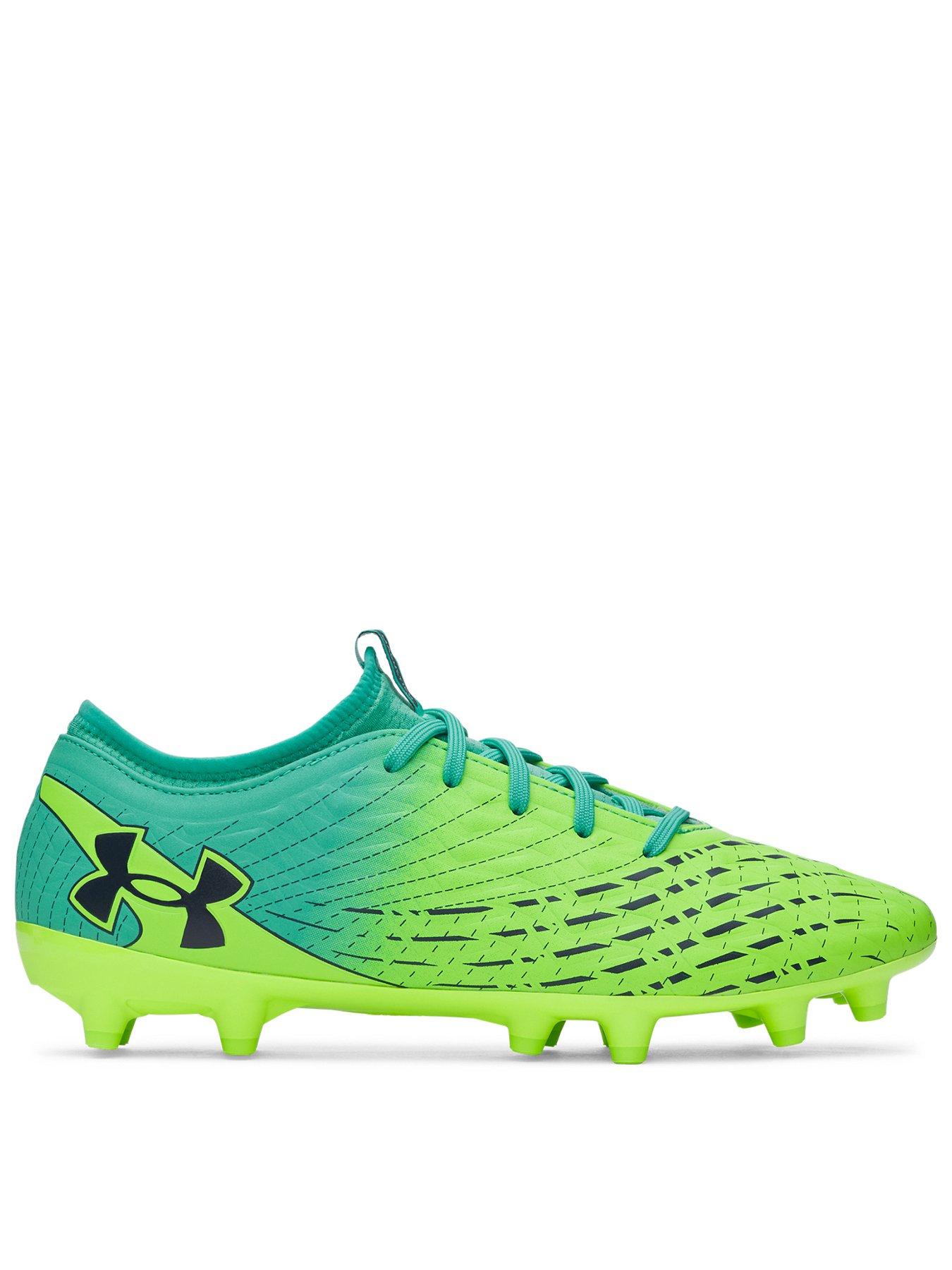 UNDER ARMOUR Mens Magnetico Select Football Boots - Green Mode / Hyper Green / Academy
