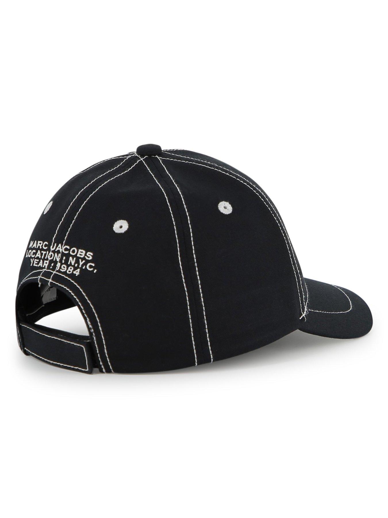 Image 3 of 7 of MARC JACOBS Boys Logo Cap - Black