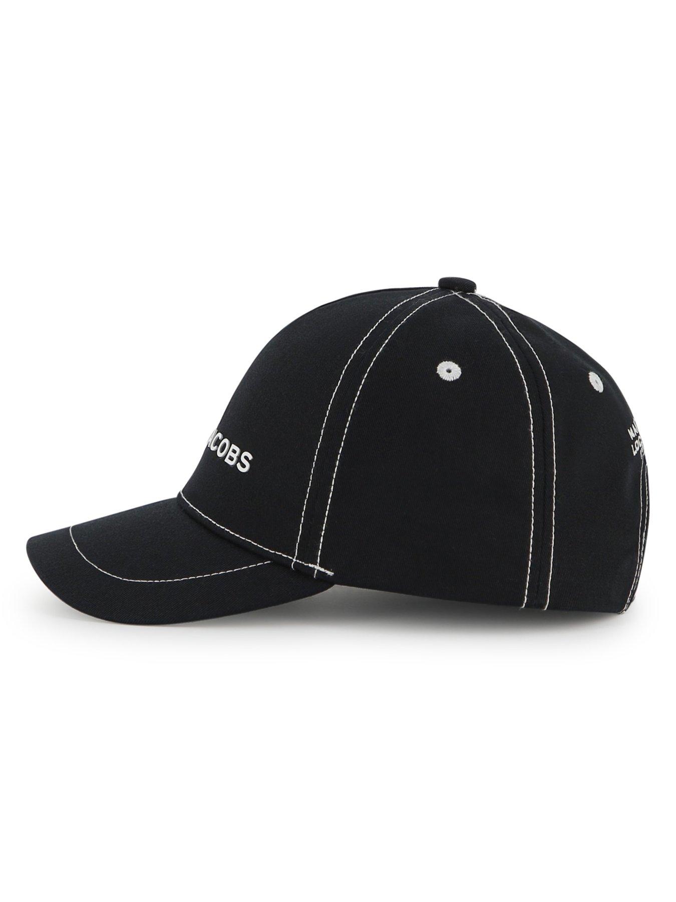 Image 4 of 7 of MARC JACOBS Boys Logo Cap - Black
