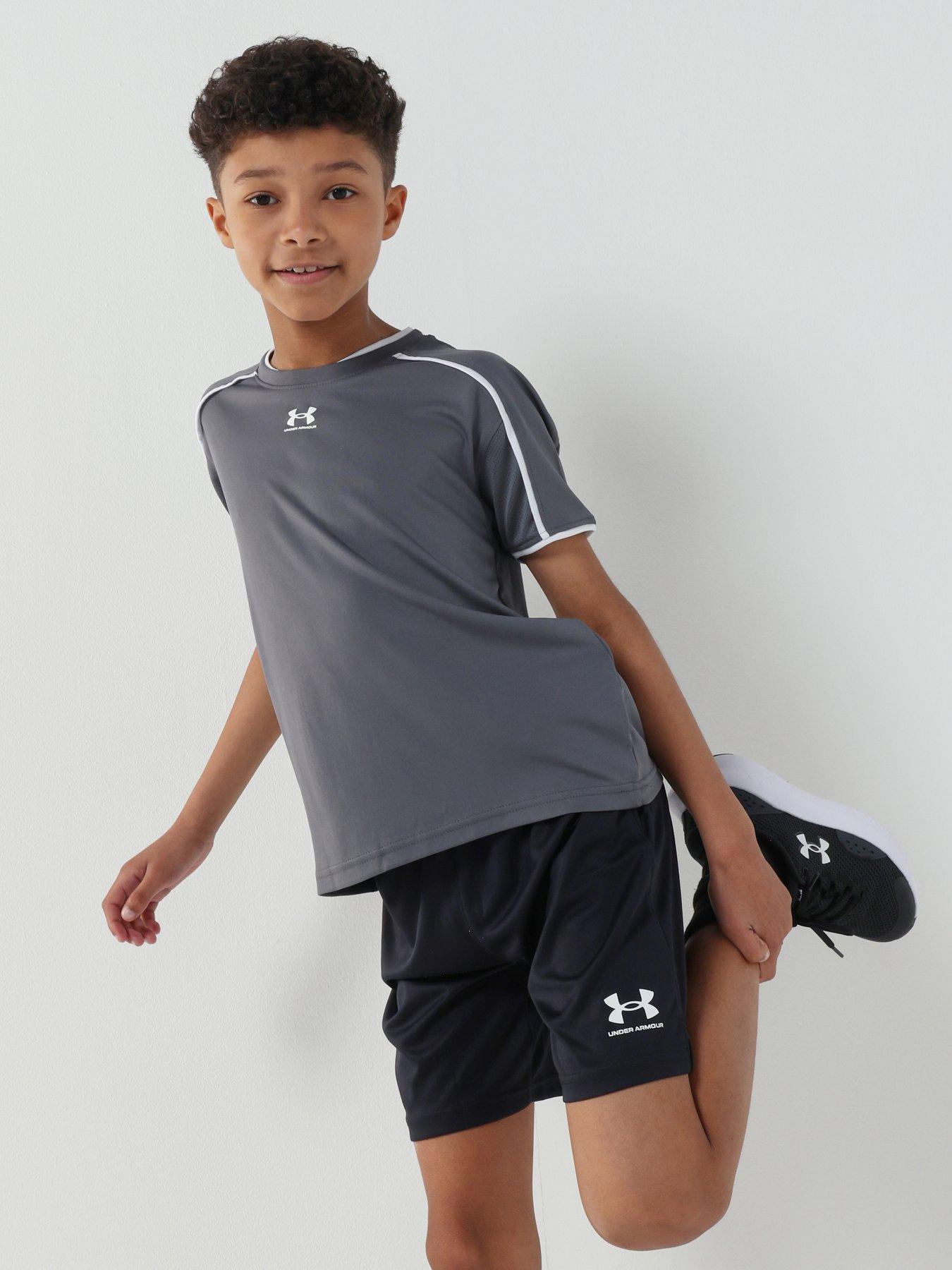 UNDER ARMOUR Boys Football Challenger Short - Black