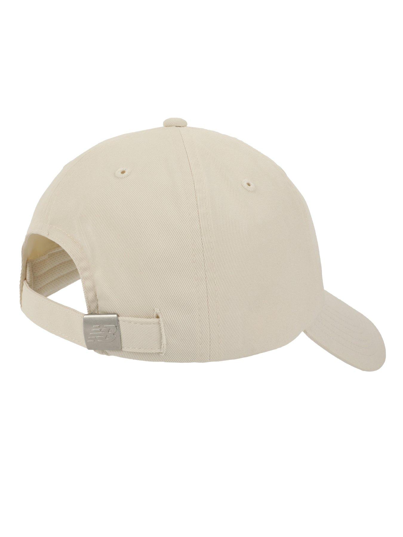 Image 2 of 3 of New Balance Womens 6 Panel Linear Logo Hat-white