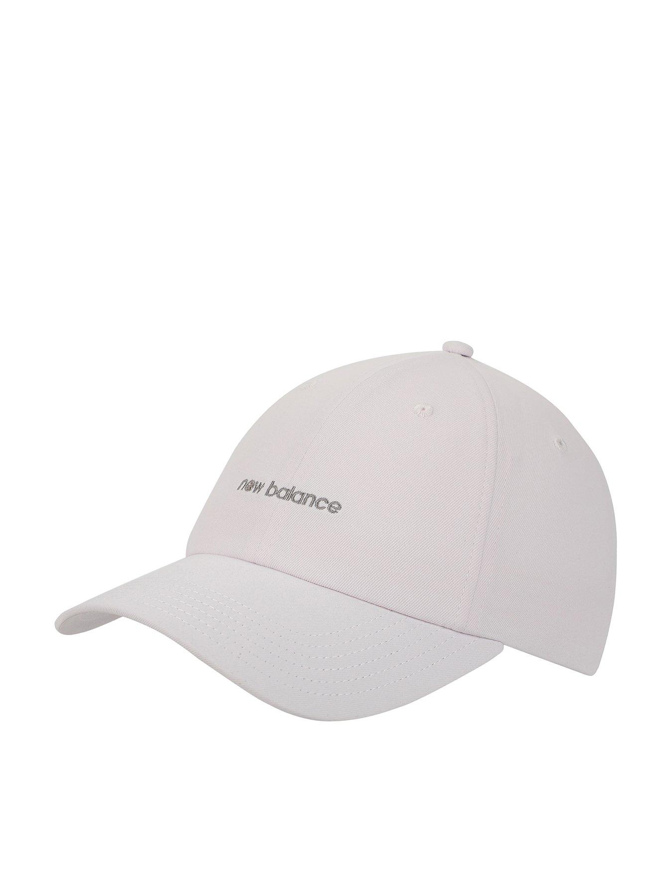 Image 1 of 3 of New Balance Womens 6 Panel Linear Logo Hat - Light Pink