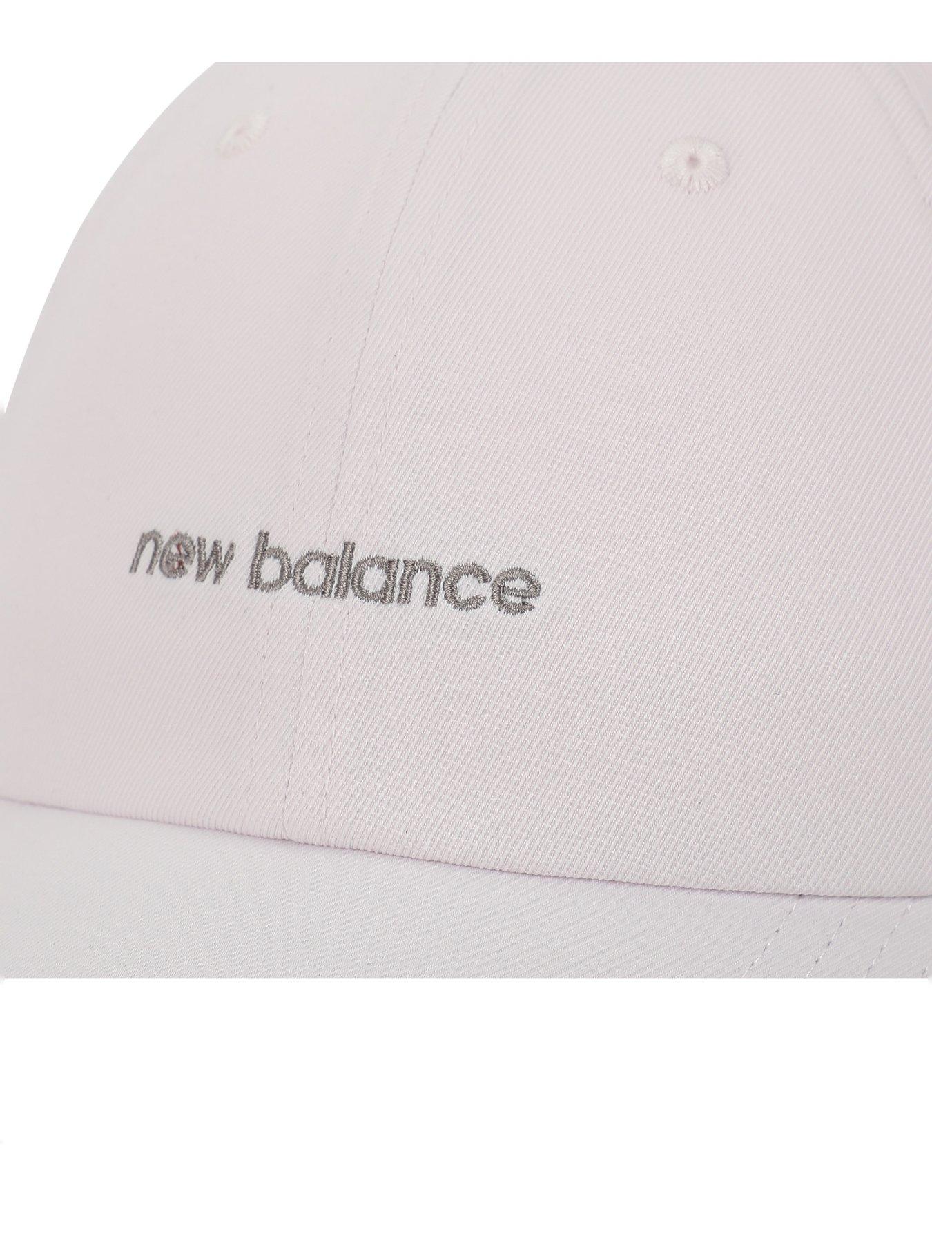 Image 3 of 3 of New Balance Womens 6 Panel Linear Logo Hat - Light Pink