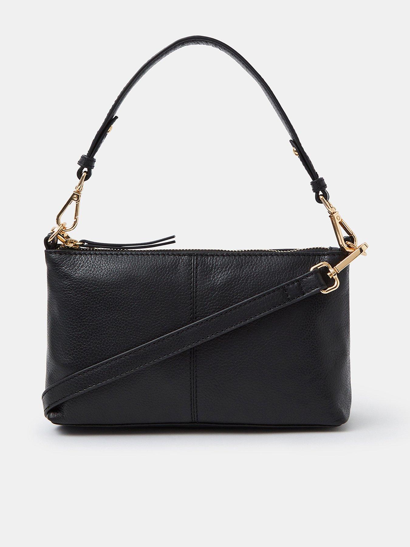 Accessorize Leather Crossbody Handbag