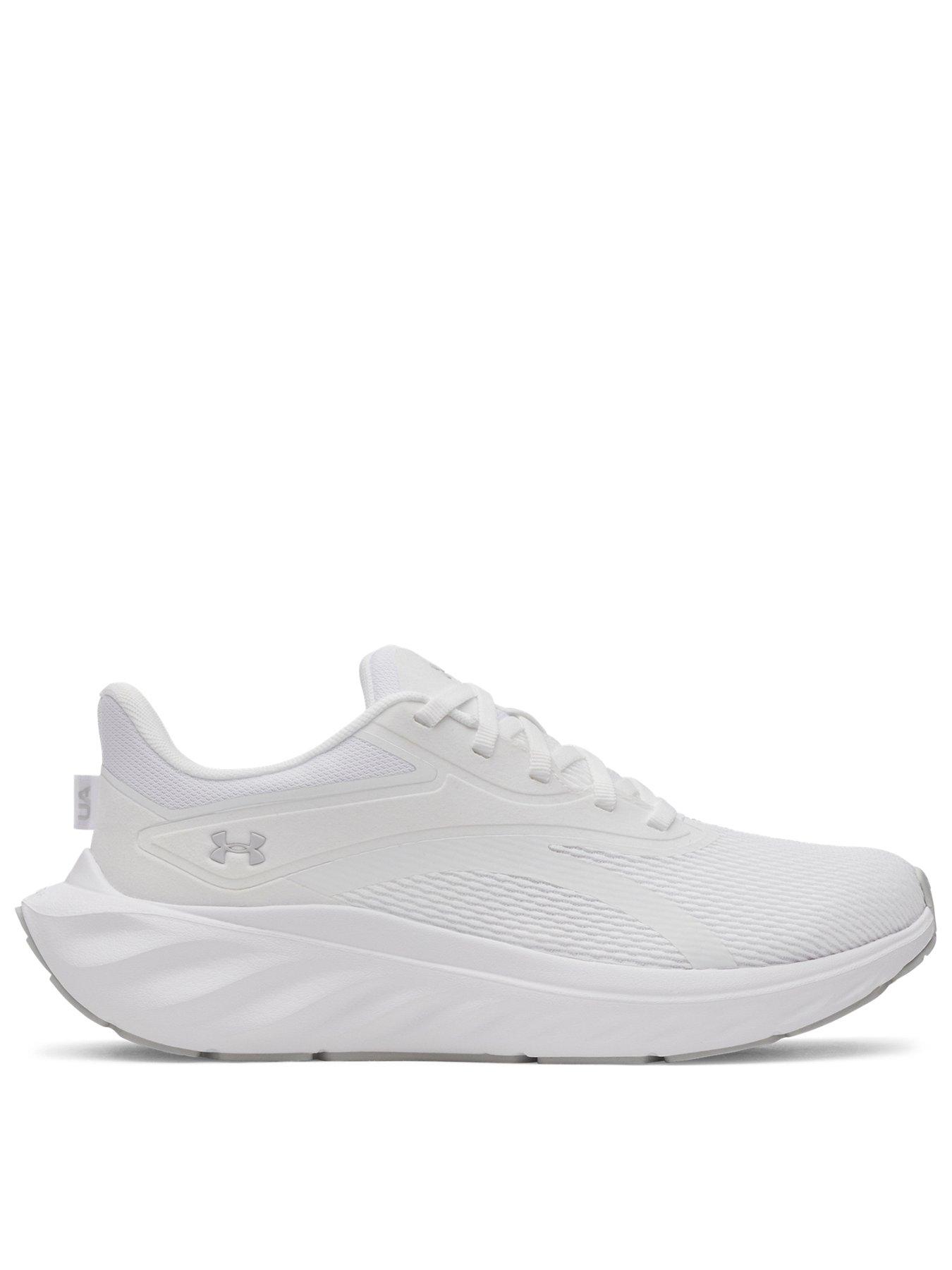 UNDER ARMOUR Womens Running Ascend Trainers - White