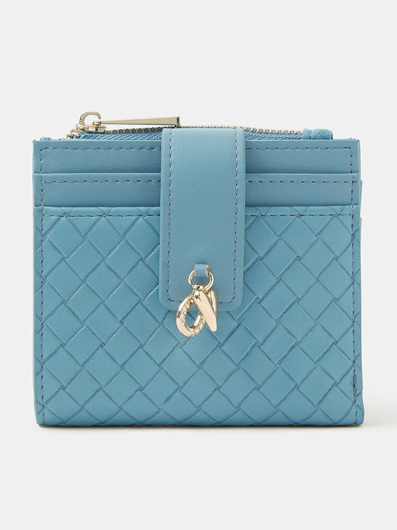 Accessorize Lucky Charm Tab Purse - Blue
