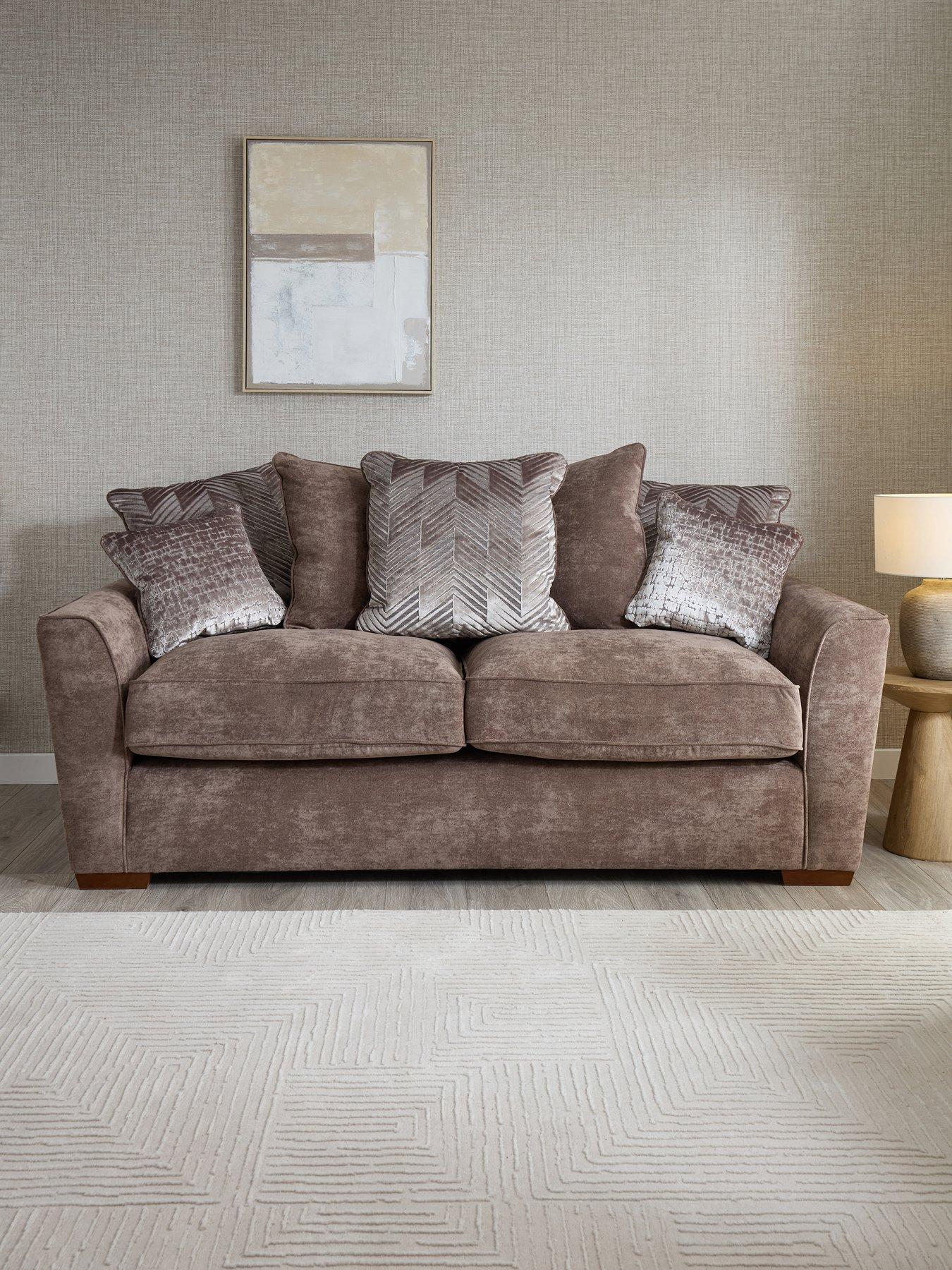 The Very Collection Roulette 3 Seater Fabric Sofa