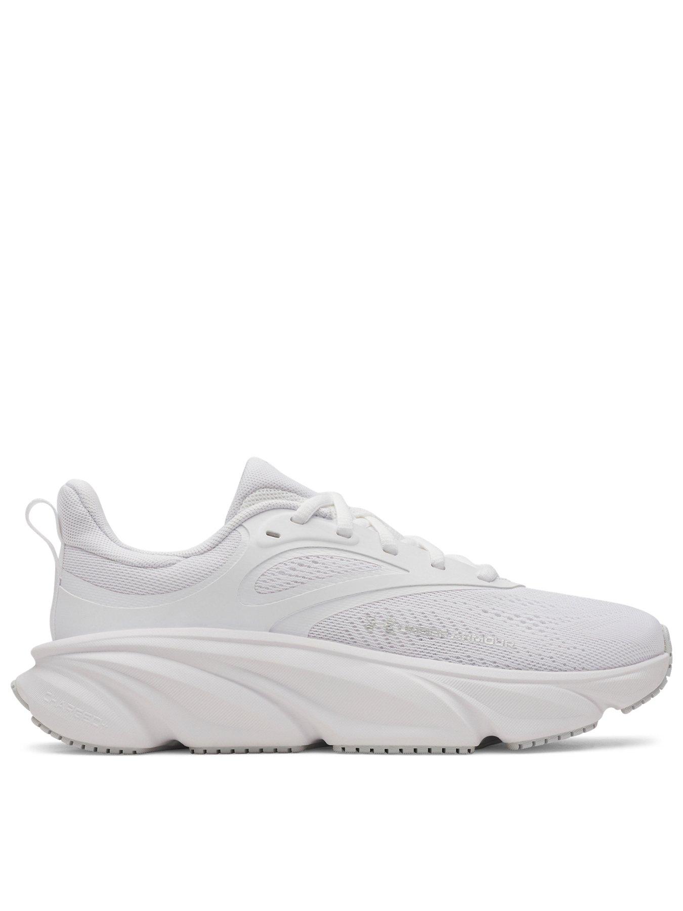 UNDER ARMOUR Womens Running Rogue Trainers - White