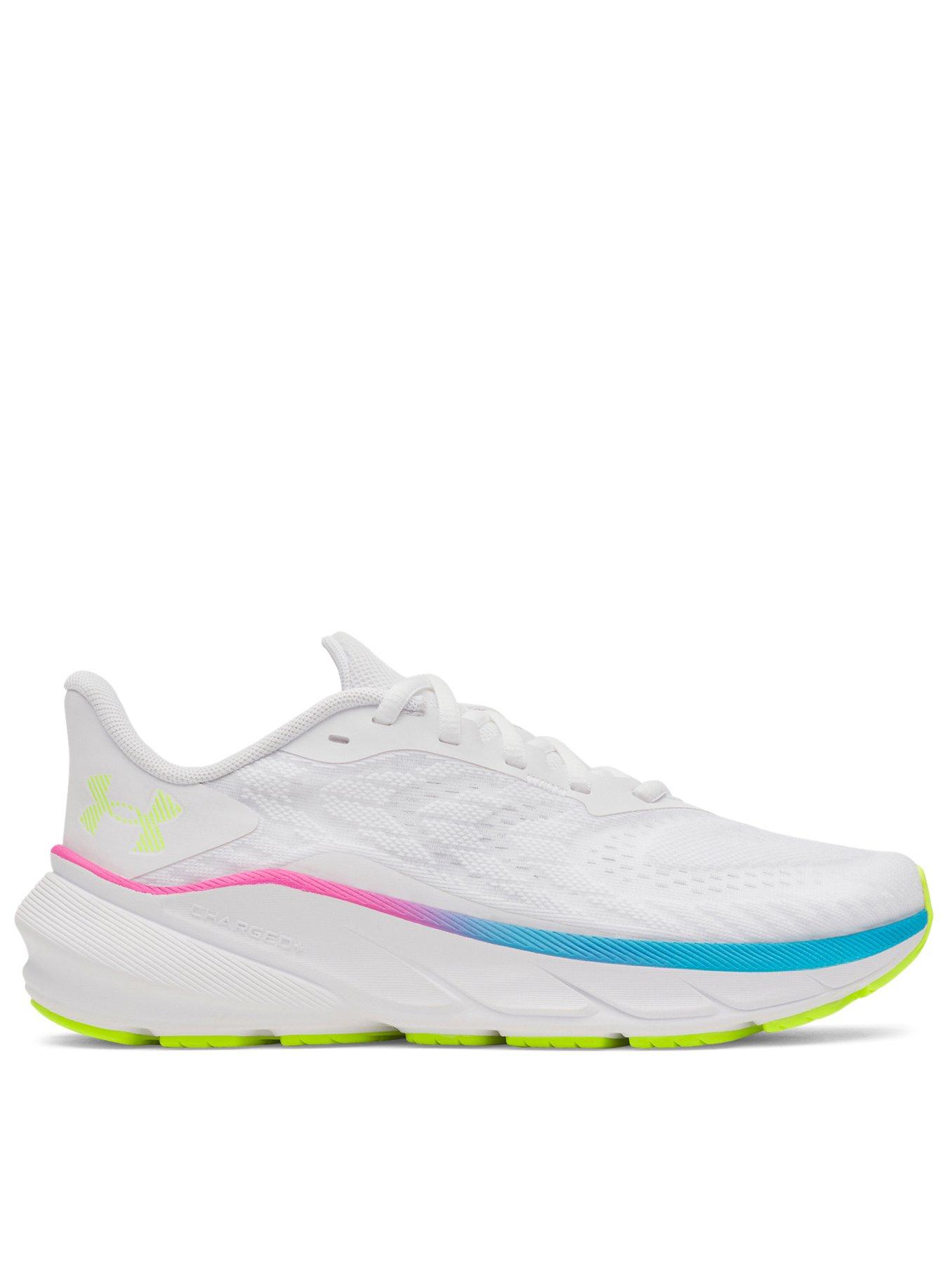 UNDER ARMOUR Womens Running Turbulence Trainers - White