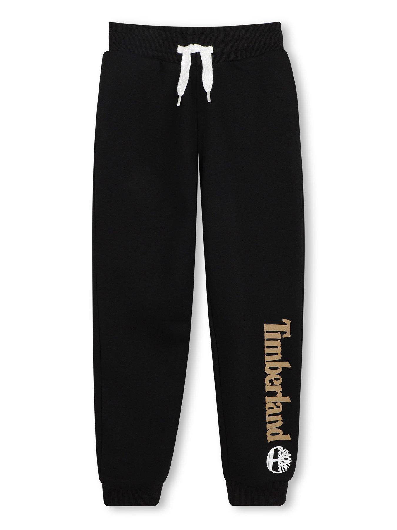 Timberland Boys Jogging Bottoms, Black, Size 12 Years