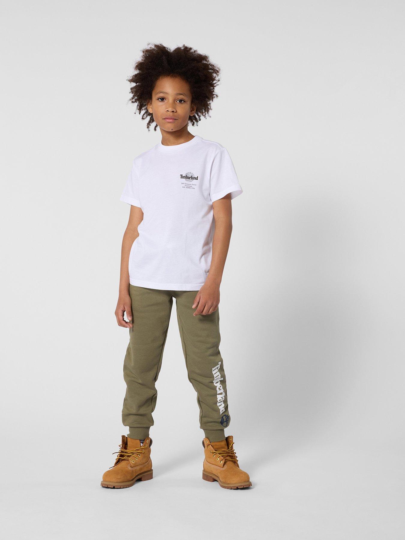 Timberland Boys Jogging Bottoms, Khaki, Size 12 Years