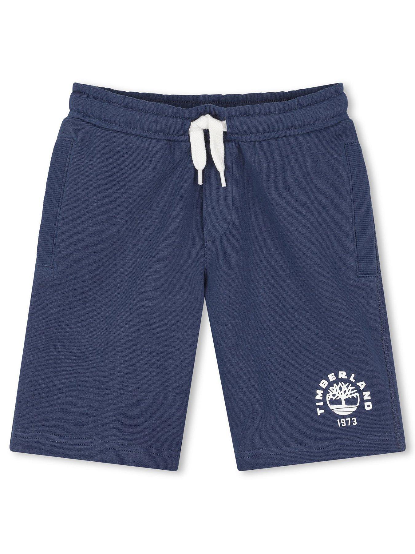 Timberland Boys Jog Shorts, Blue, Size 4 Years