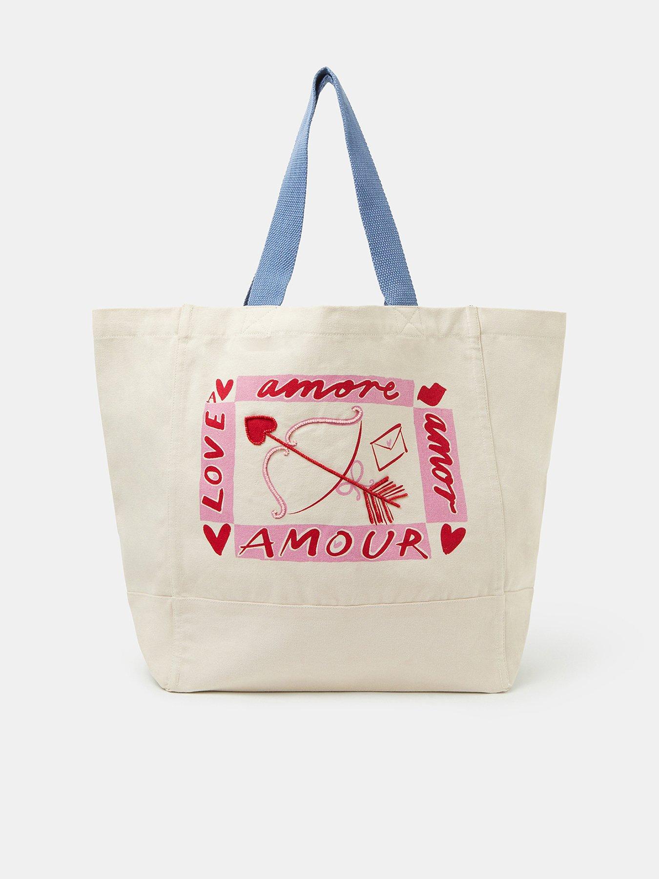 Accessorize Amore Shopper Bag - Cream