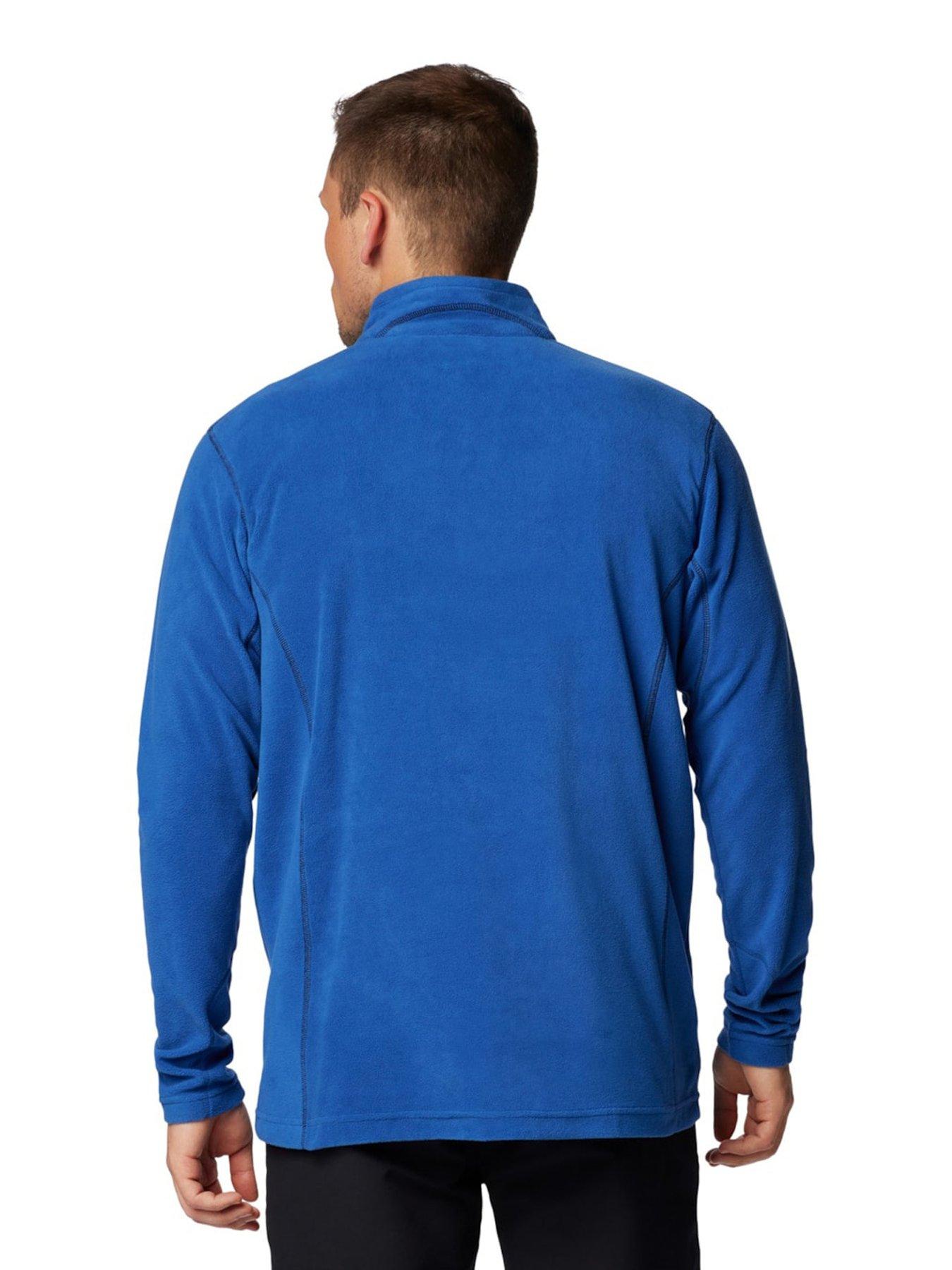 Image 2 of 5 of Columbia Mens Klamath Range Half Zip Fleece - Blue