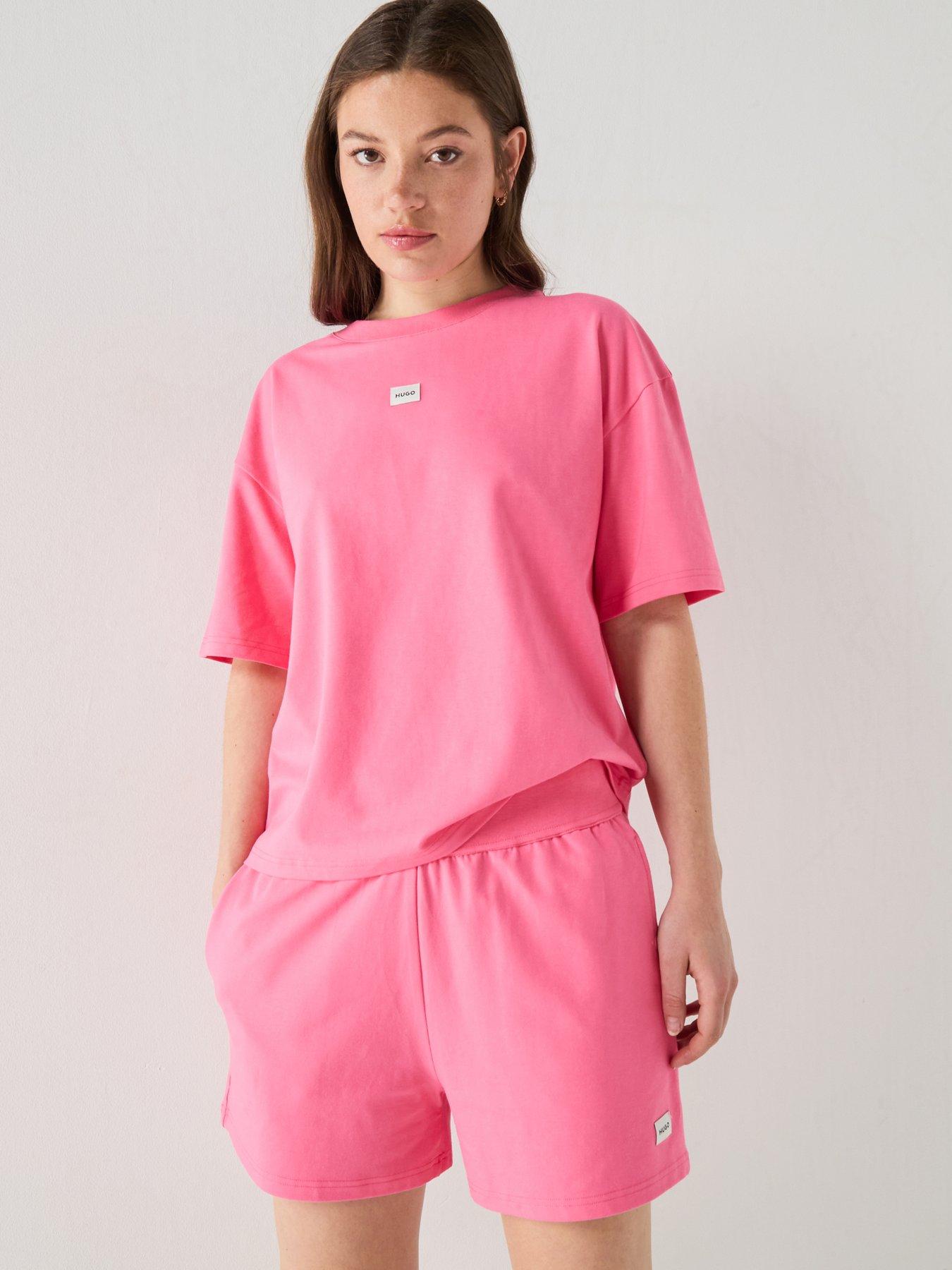 HUGO Signature T-shirt - Pink