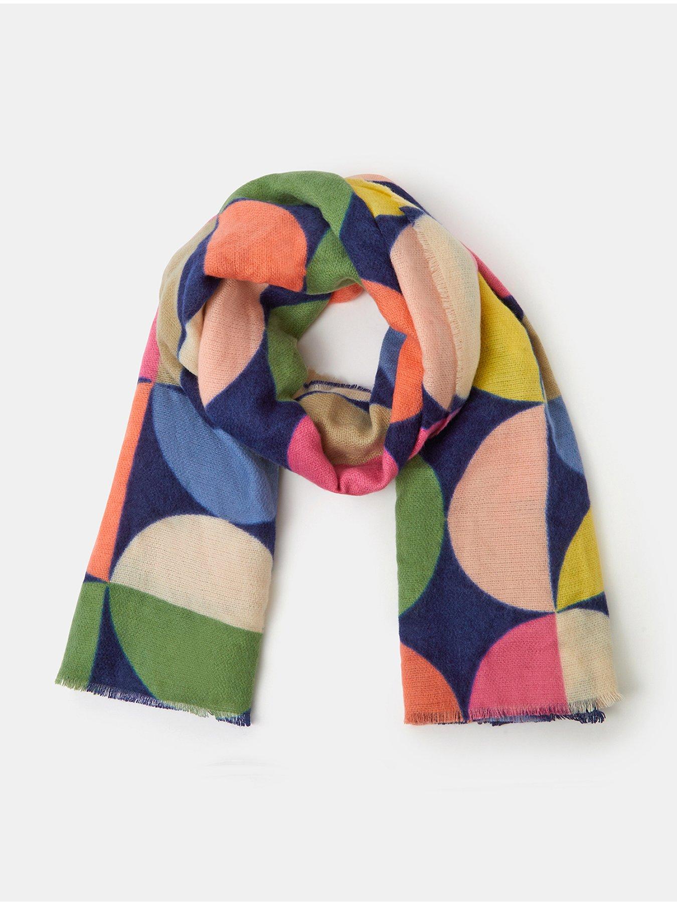 accessorize-retro-spot-print-blanket-scarf-multi