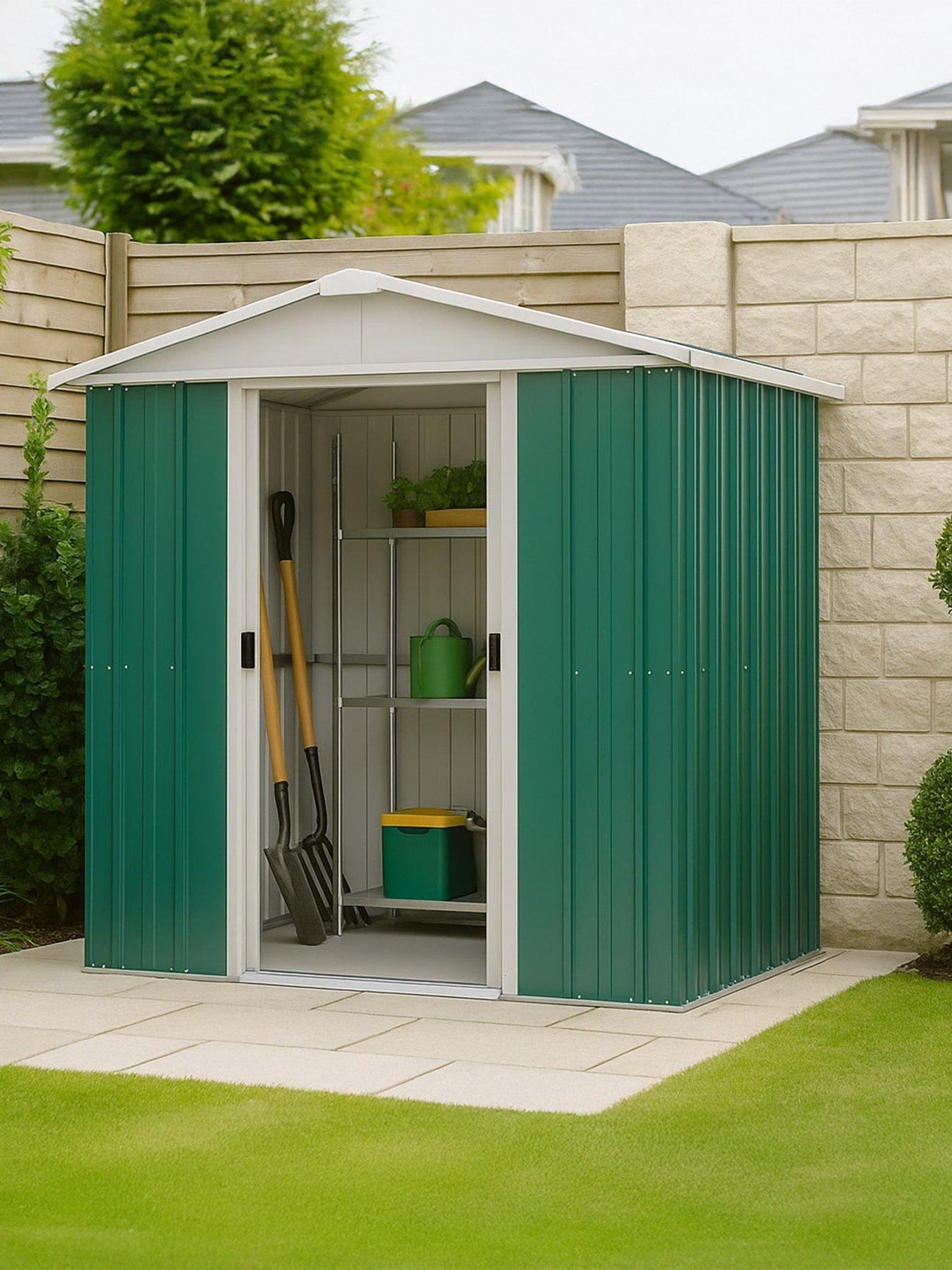 Yardmaster 6 X 4.5 ft Apex Roof Metal Shed
