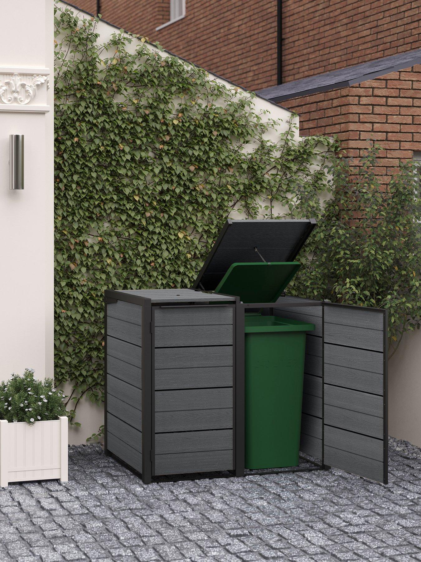 Keter Hideaway Bin Deco Grey