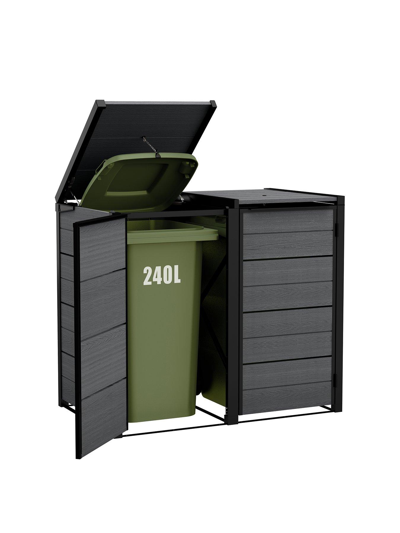 Image 2 of 7 of Keter Hideaway Bin Deco Grey