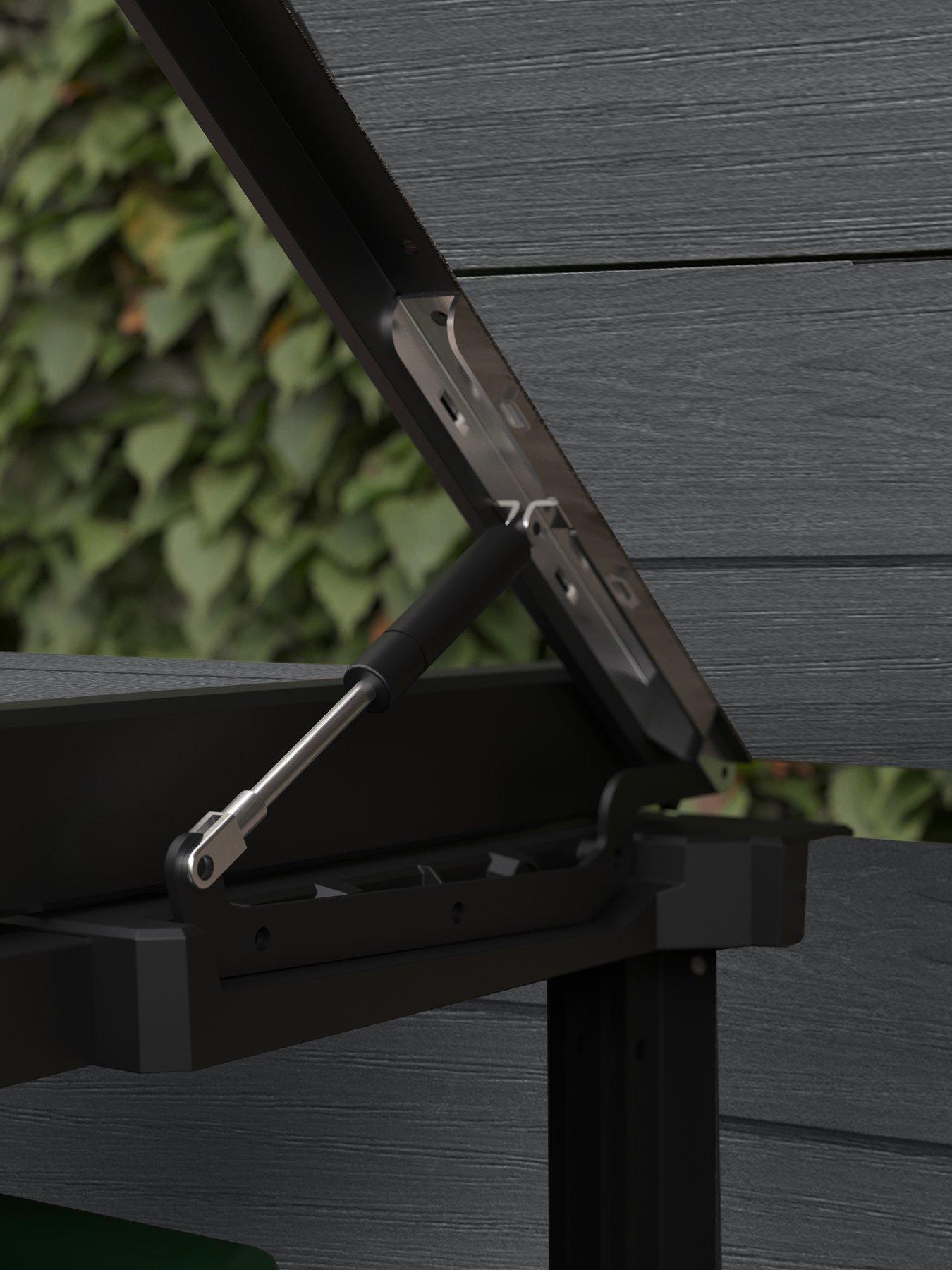 Image 5 of 7 of Keter Hideaway Bin Deco Grey
