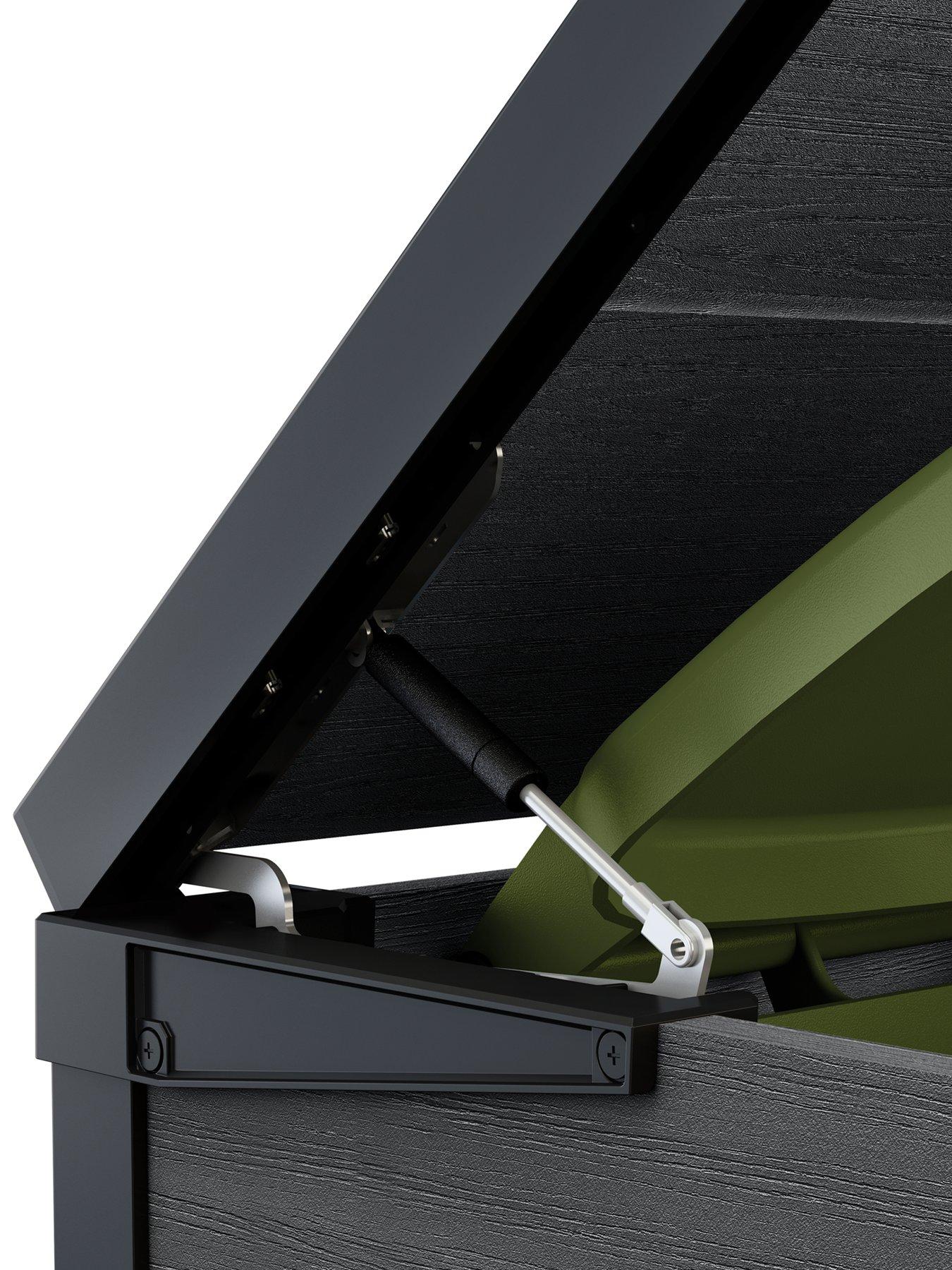 Image 6 of 7 of Keter Hideaway Bin Deco Grey