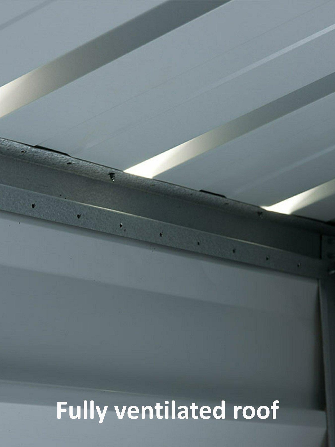 Image 4 of 5 of Yardmaster 10 X 10 ft Apex Roof Metal Shed