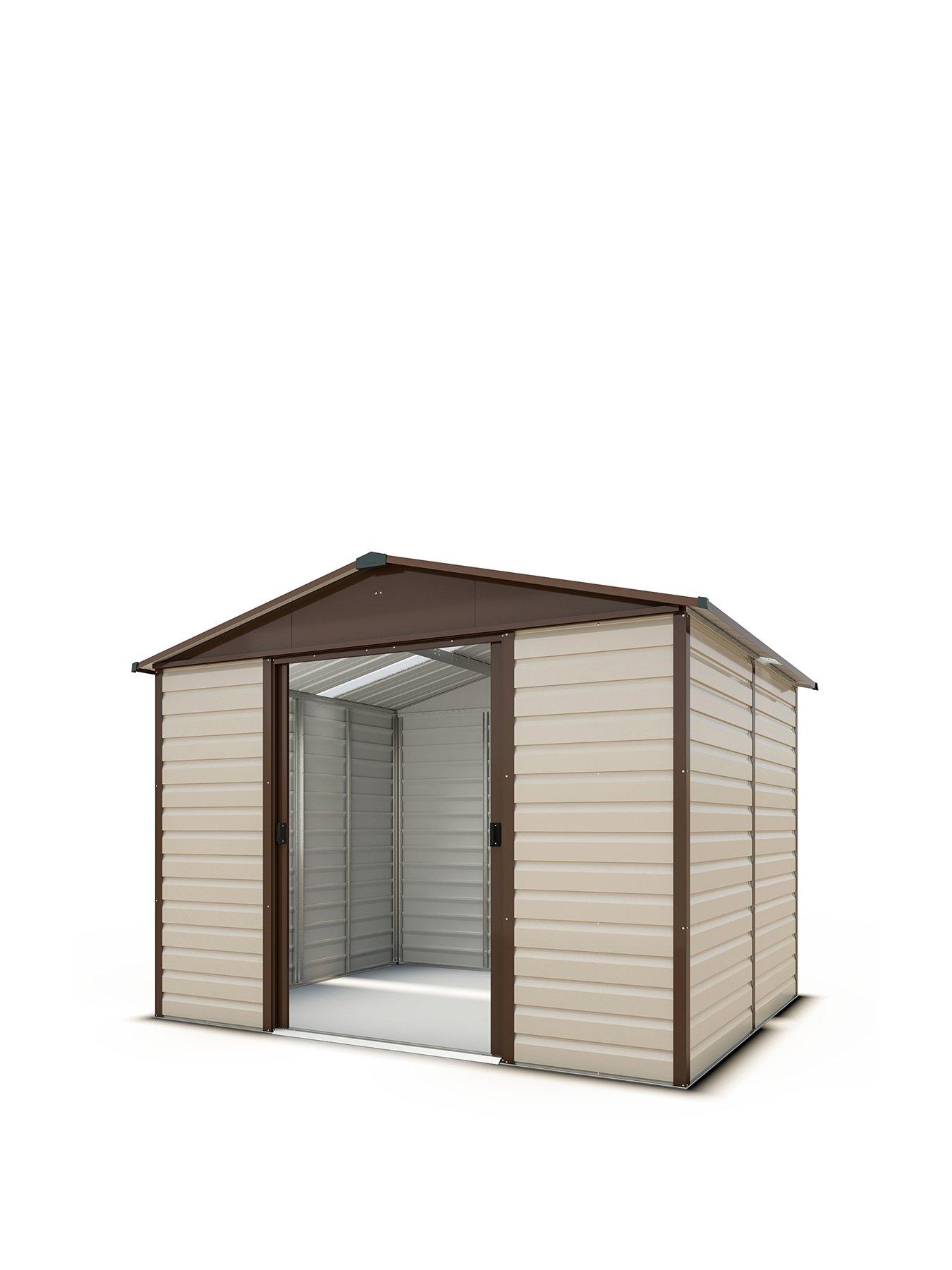 Image 2 of 6 of Yardmaster 10 X 8 ft Shiplap Metal Shed